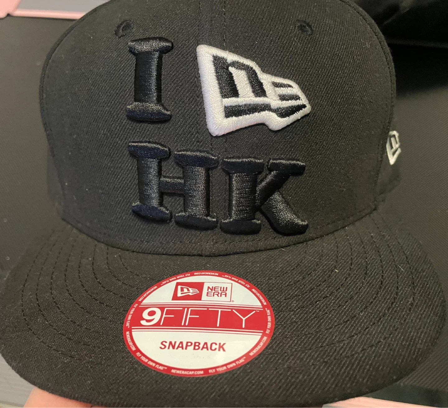 Black New era SnapBack Hat