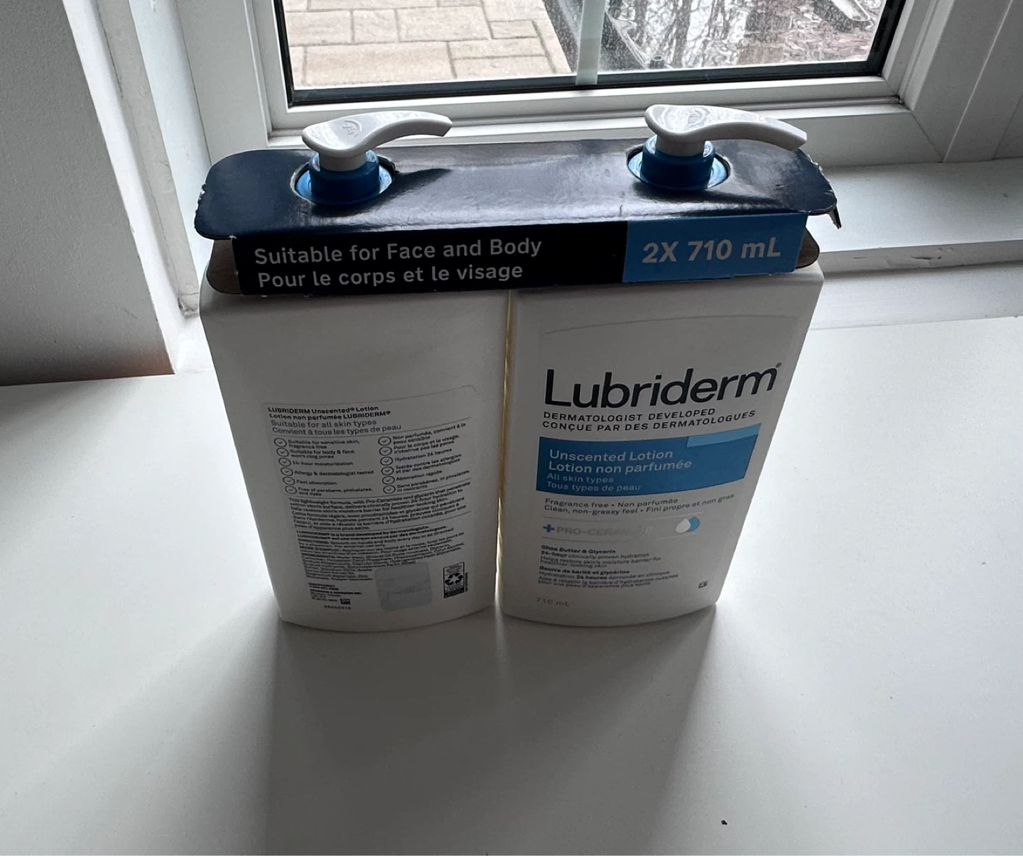 Lubriderm Unscented Lotion 2 x 710 mL - photo 2