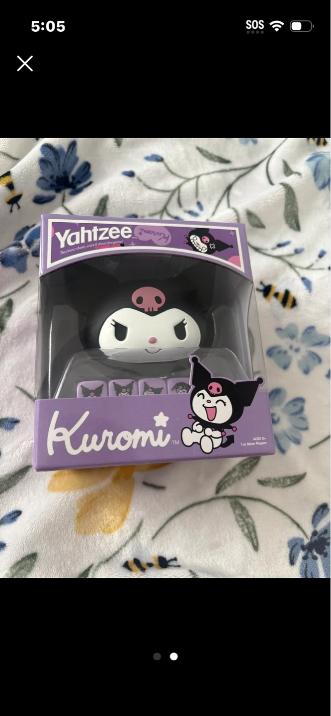 Yahtzee Kuromi Collectible Dice Game - photo 2