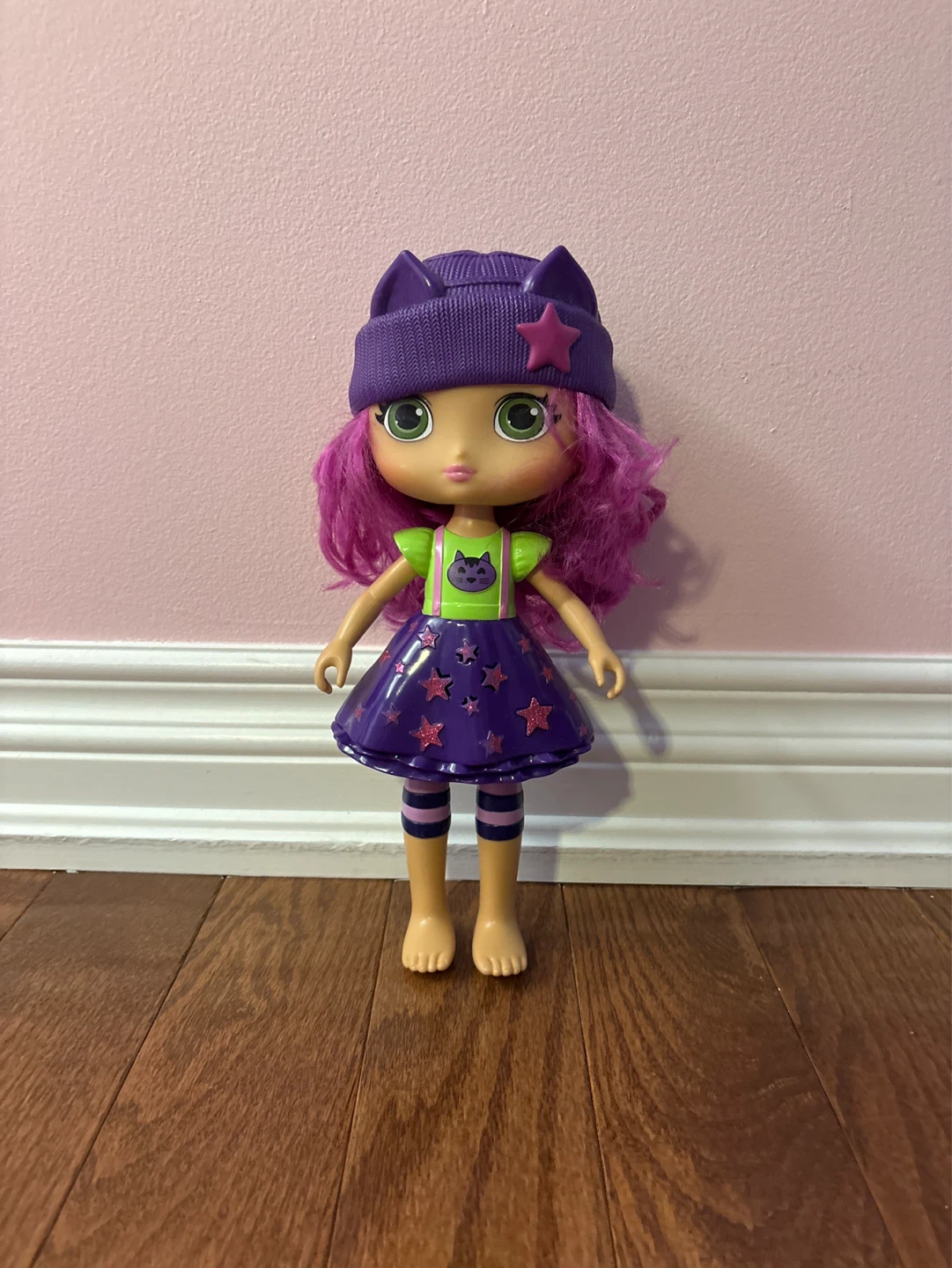 Purple Cat Doll