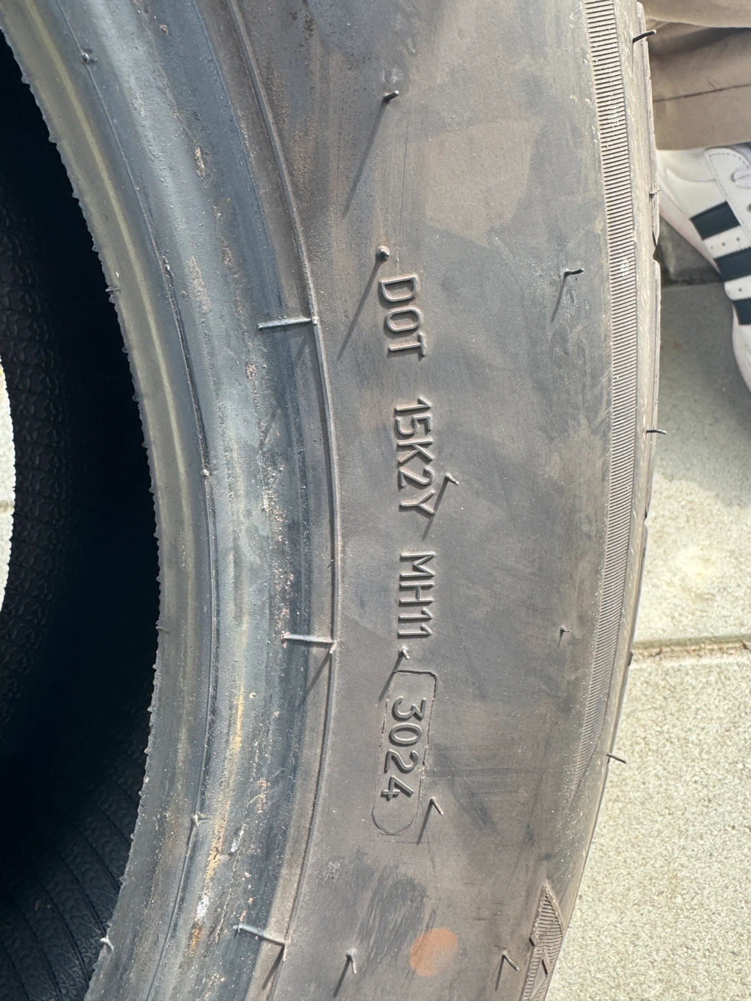 American Racing Black Alloy Wheel and Tire - photo 2