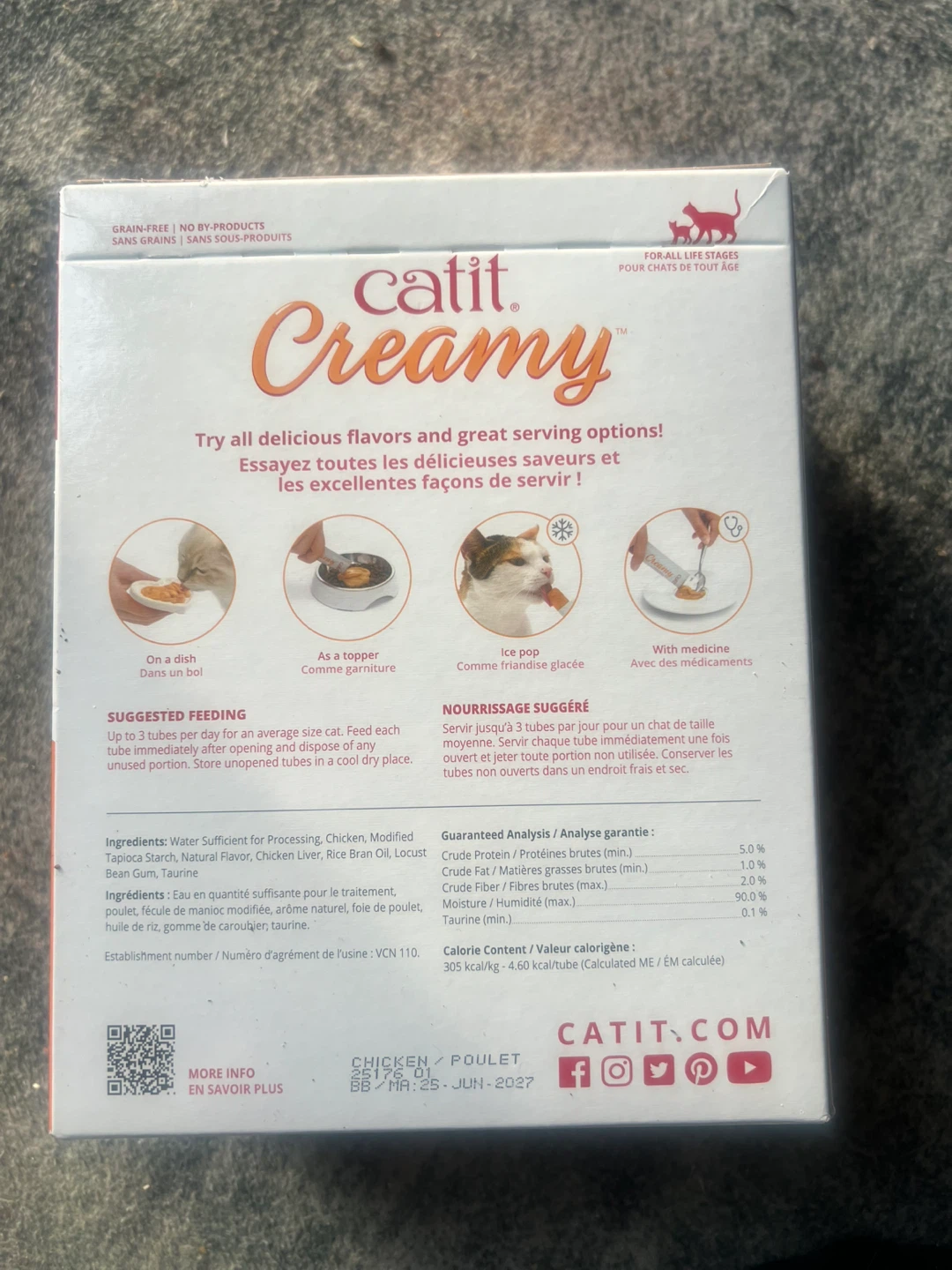 Catit Creamy Lickable Chicken - 50 Tubes - photo 2