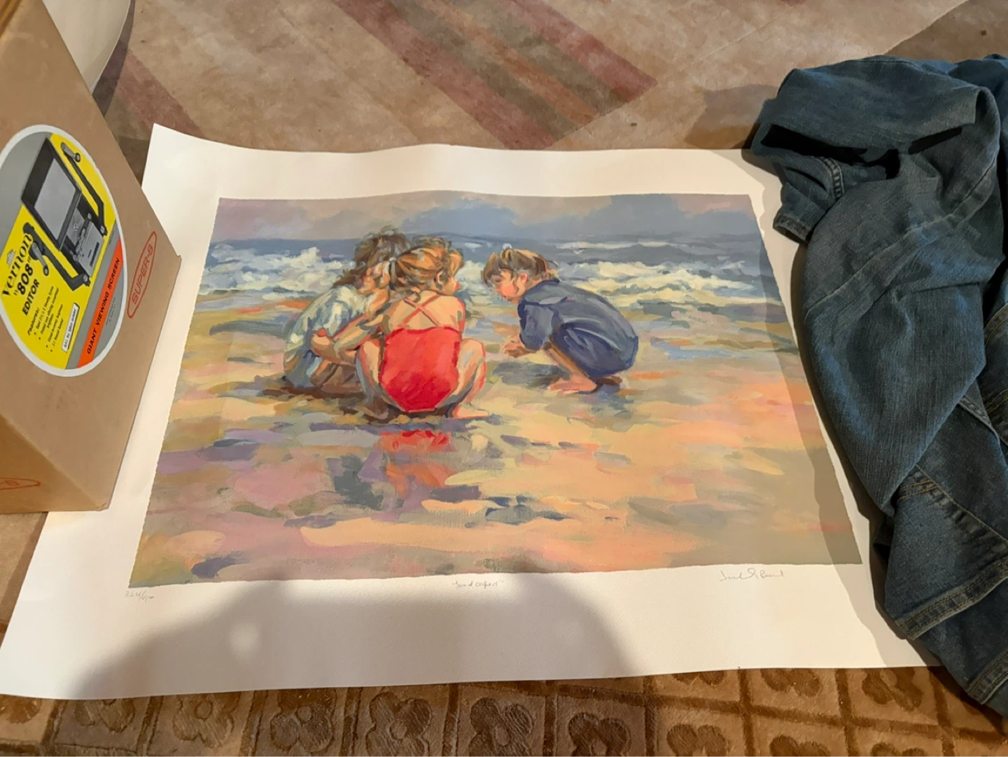 Art Print - "Sand Angels" by Janet Connell
