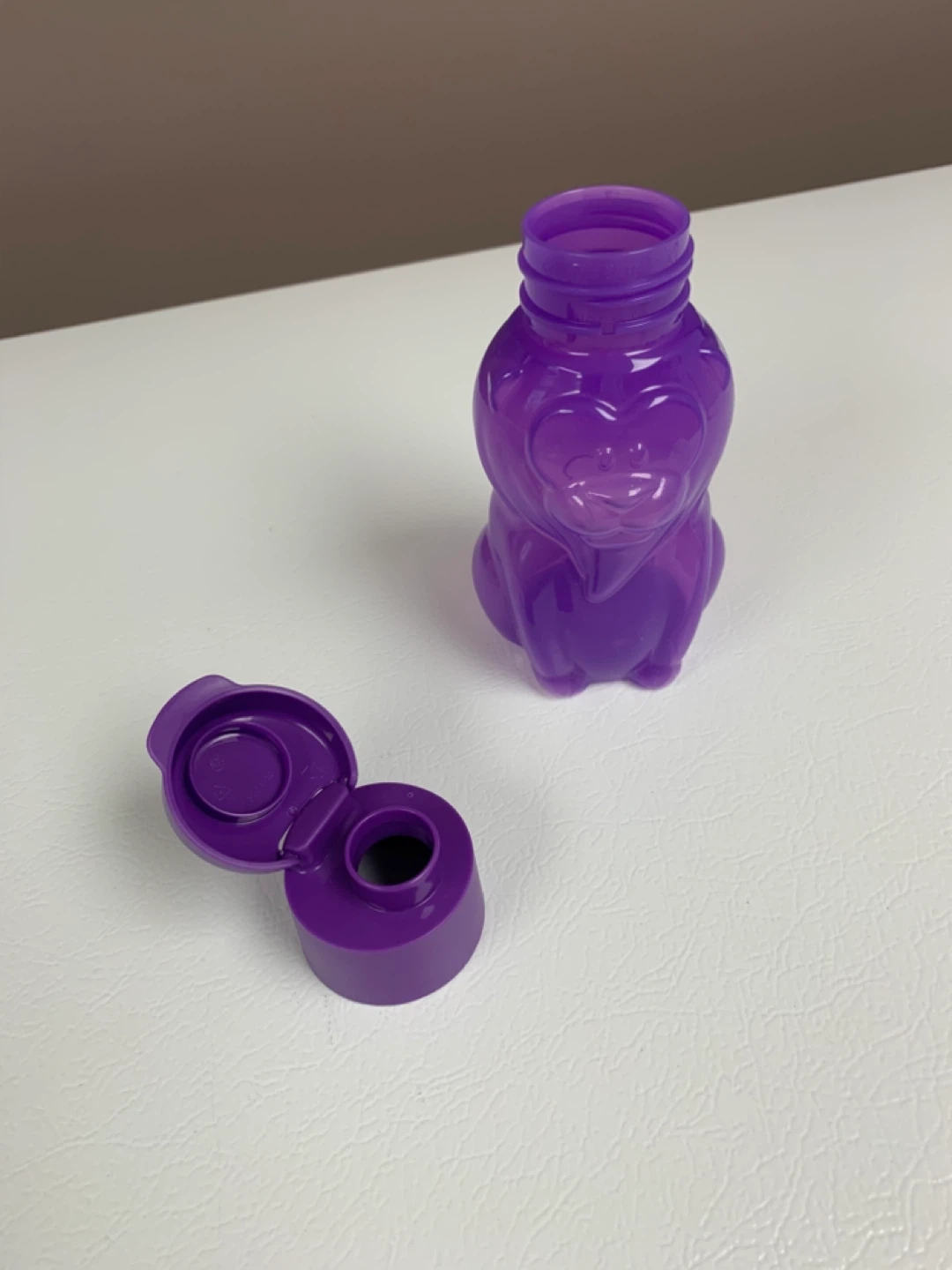 Tupperware Purple Lion Kid's Water Bottle 12 oz - photo 2