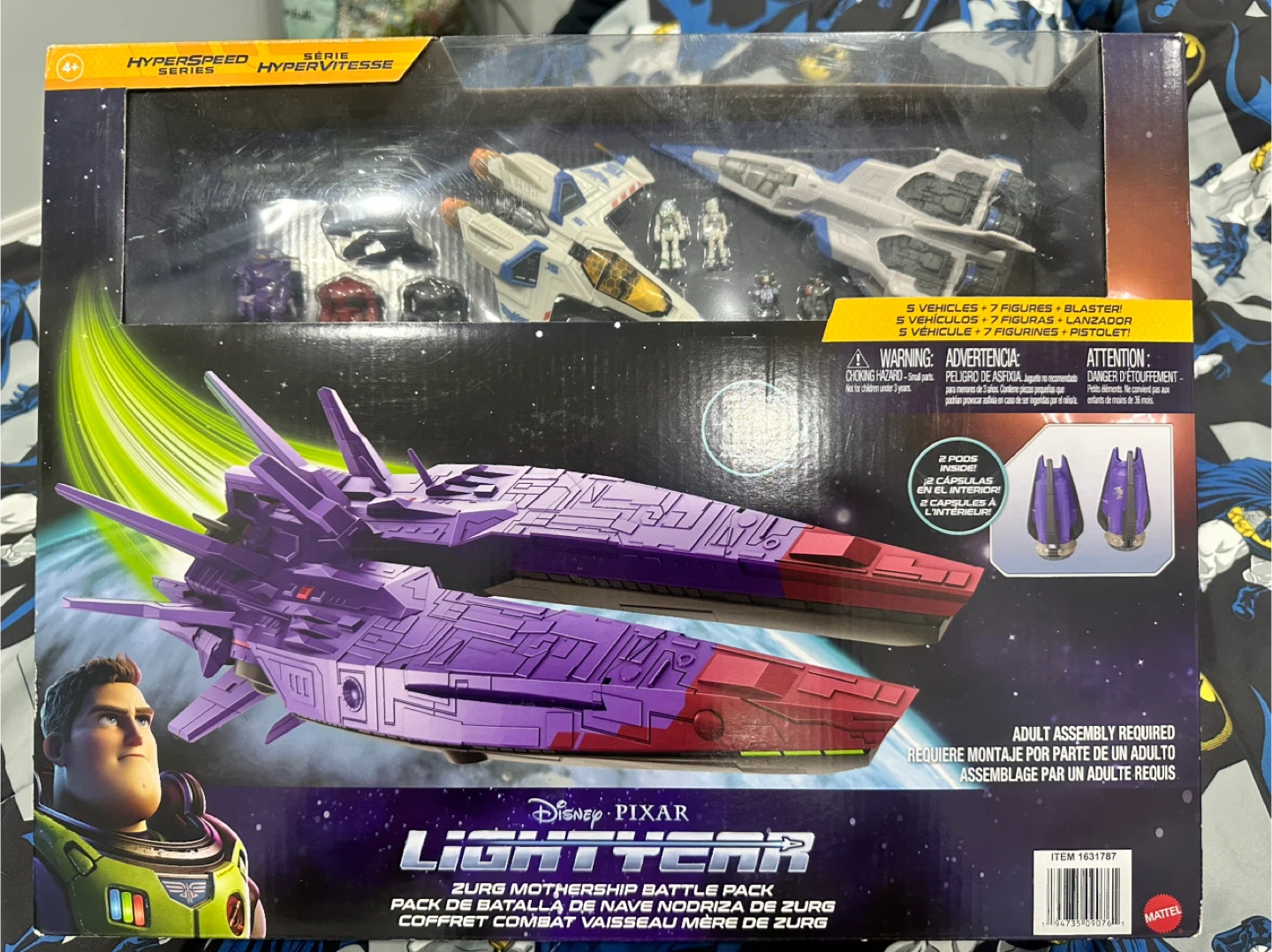 Lightyear Zurg Mothership Battle Pack Toy