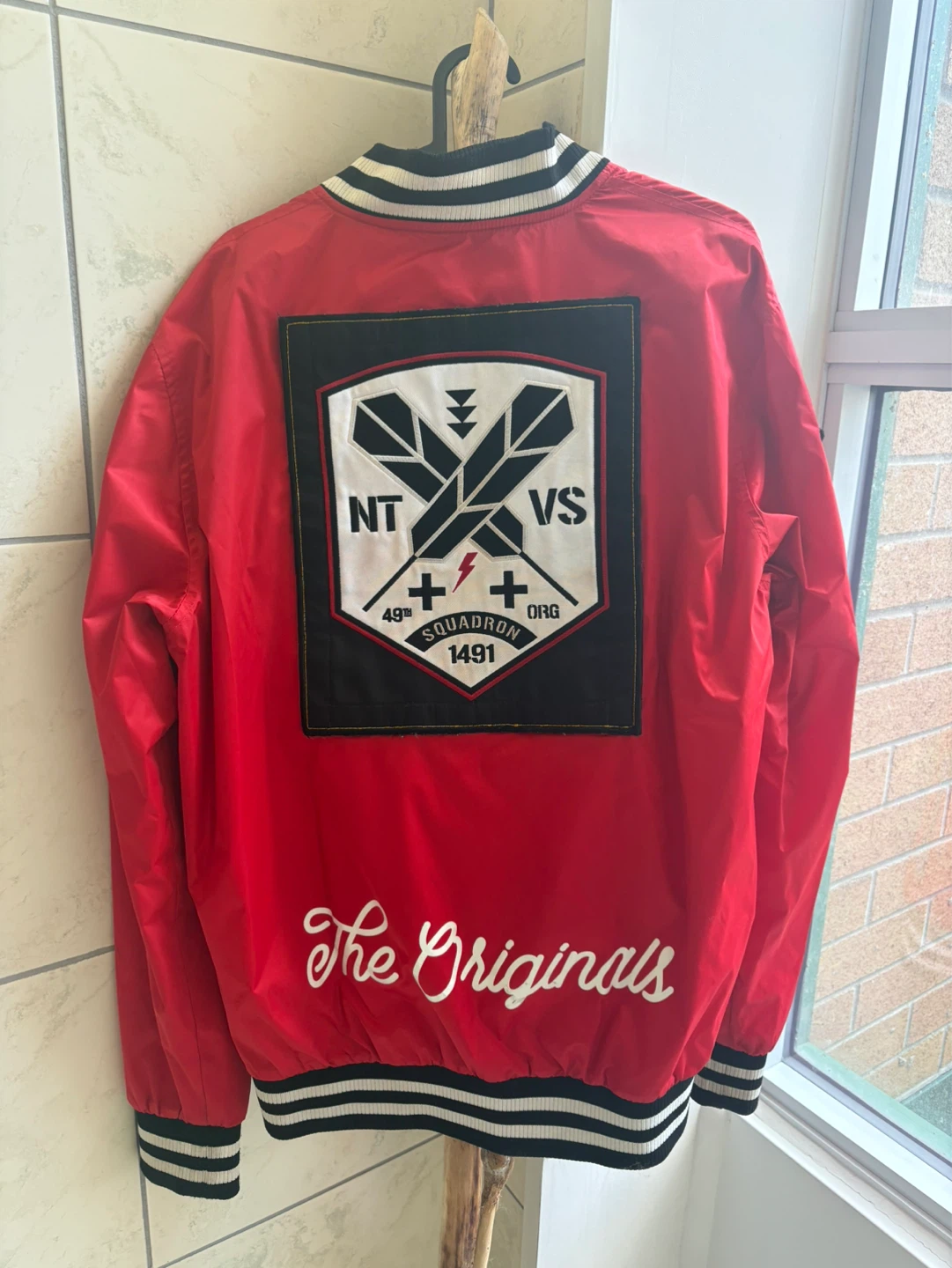 N.T.V.S. The Originals Bomber Jacket - Red - photo 2