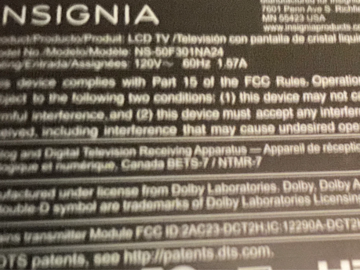 Insignia 50" LED 4K HDR Smart TV - photo 4