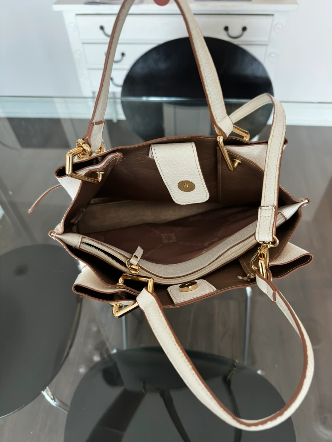 Anne Klein White Tote Bag - photo 4