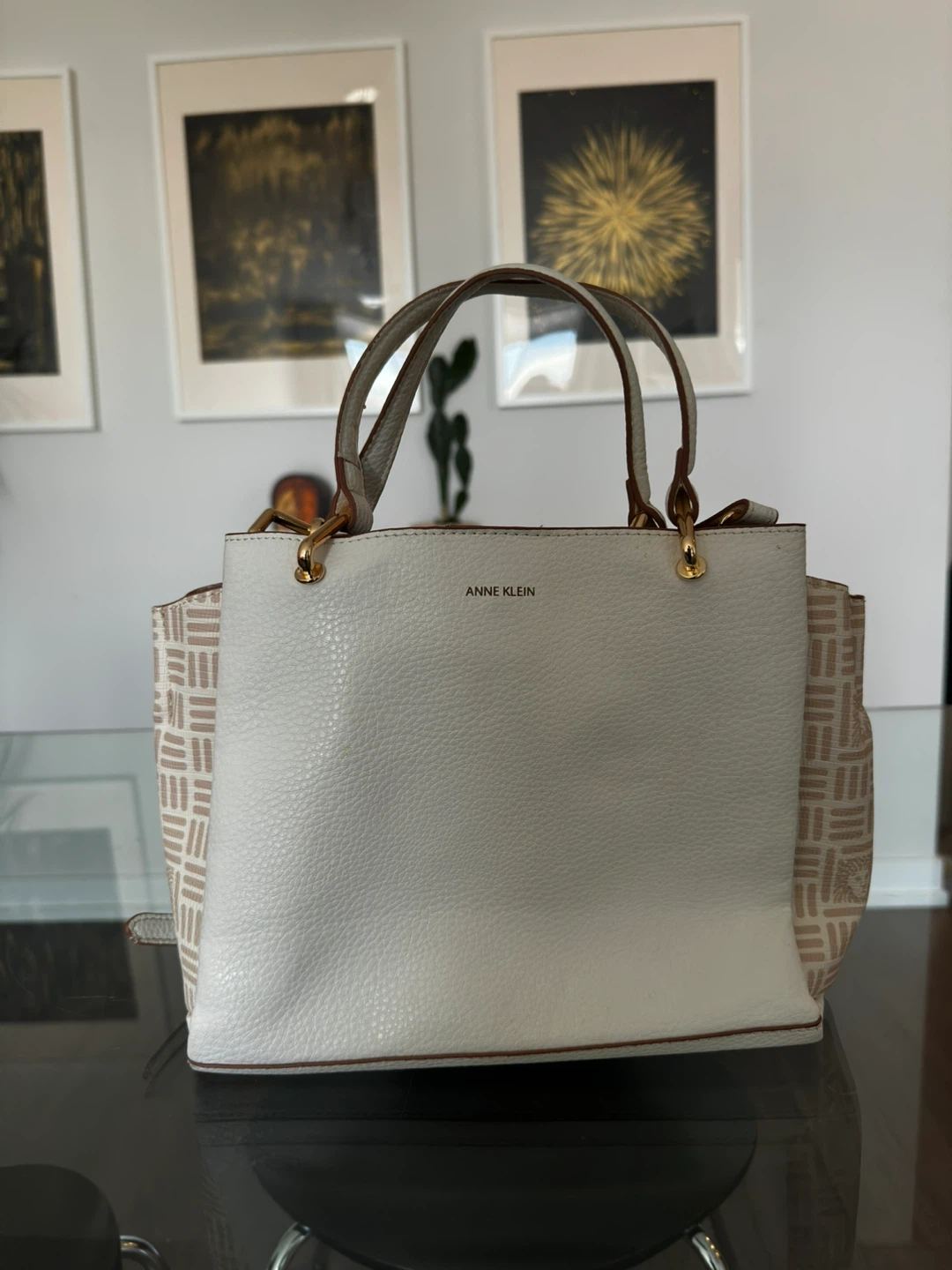 Anne Klein White Tote Bag - photo 5