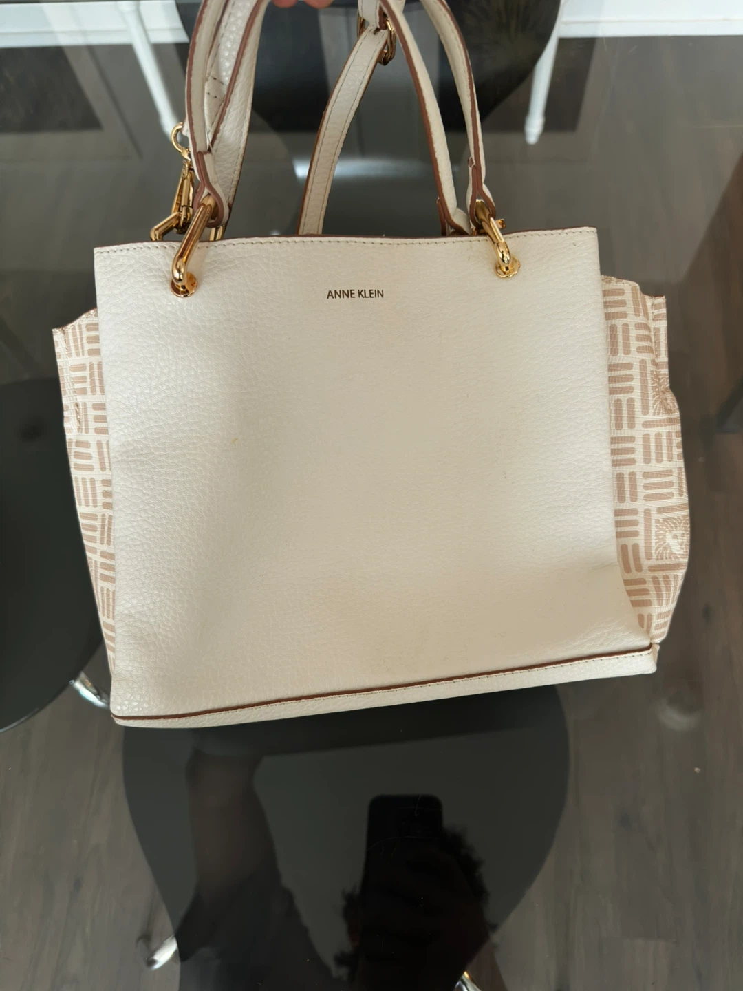 Anne Klein White Tote Bag - photo 3