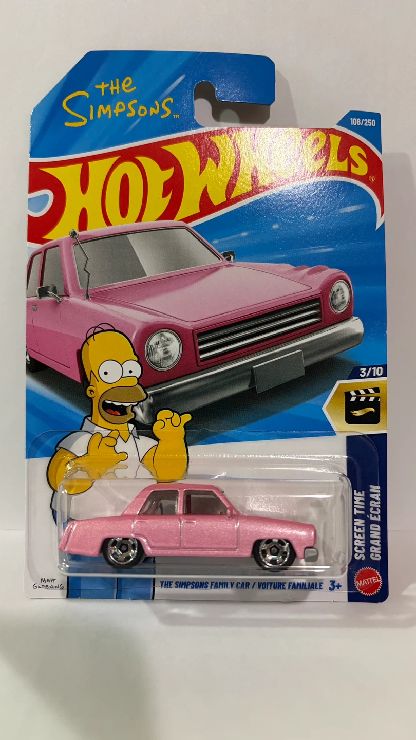 Hot Wheels The Simpsons Family Car