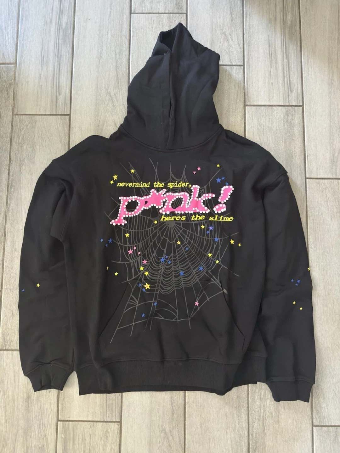 1:1 P*nk Sp5der Hoodie Size S *No Bag*