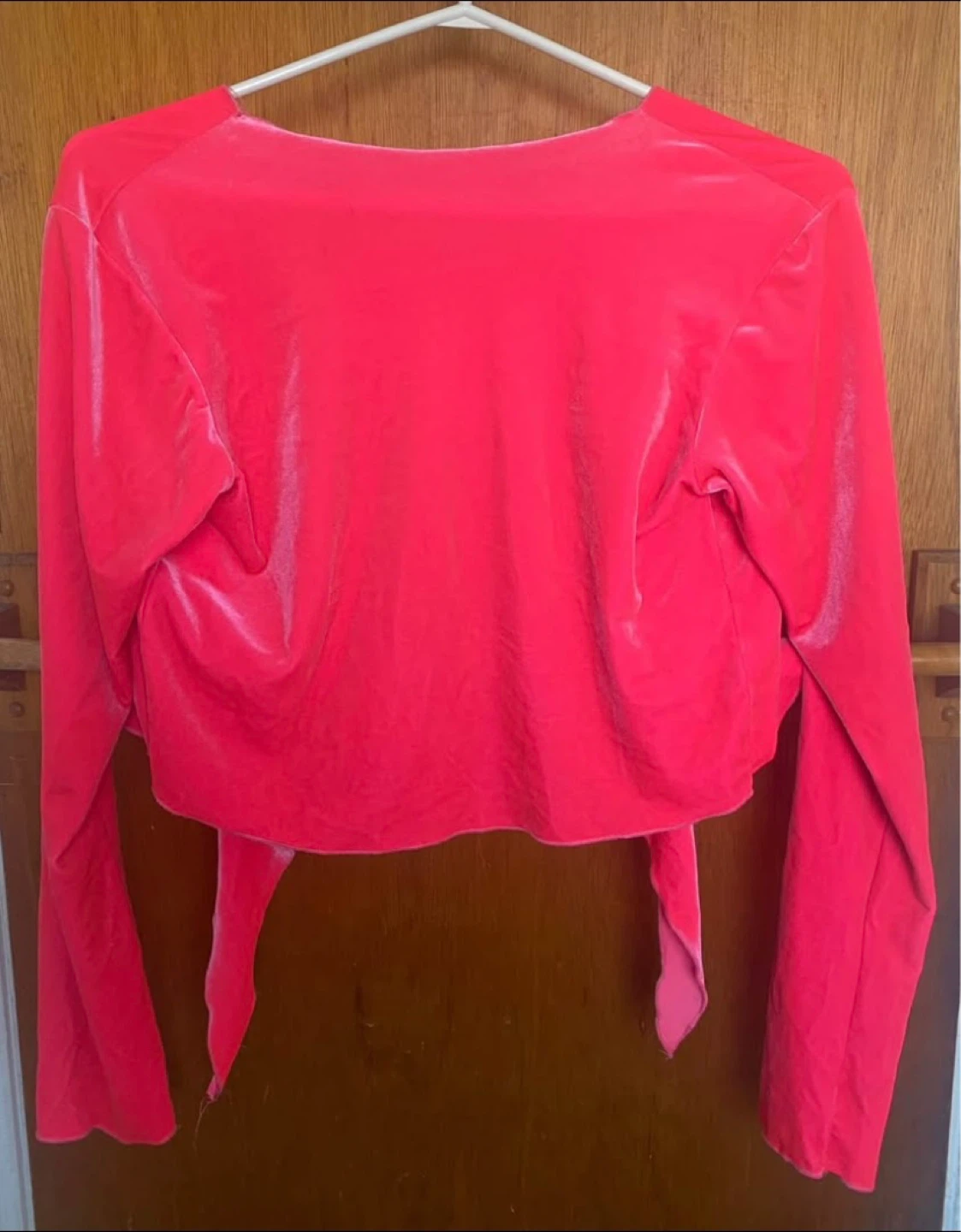 🌱  Dress Wright On Ice Pink Velvet Skating Bolero - Adult Small - photo 3