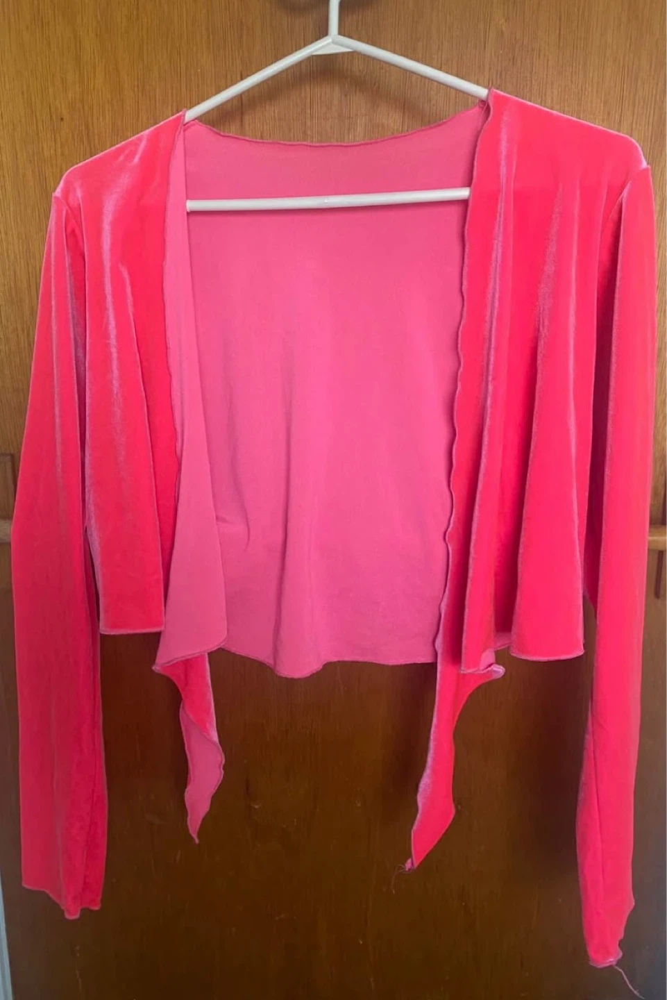 🌱  Dress Wright On Ice Pink Velvet Skating Bolero - Adult Small - photo 2