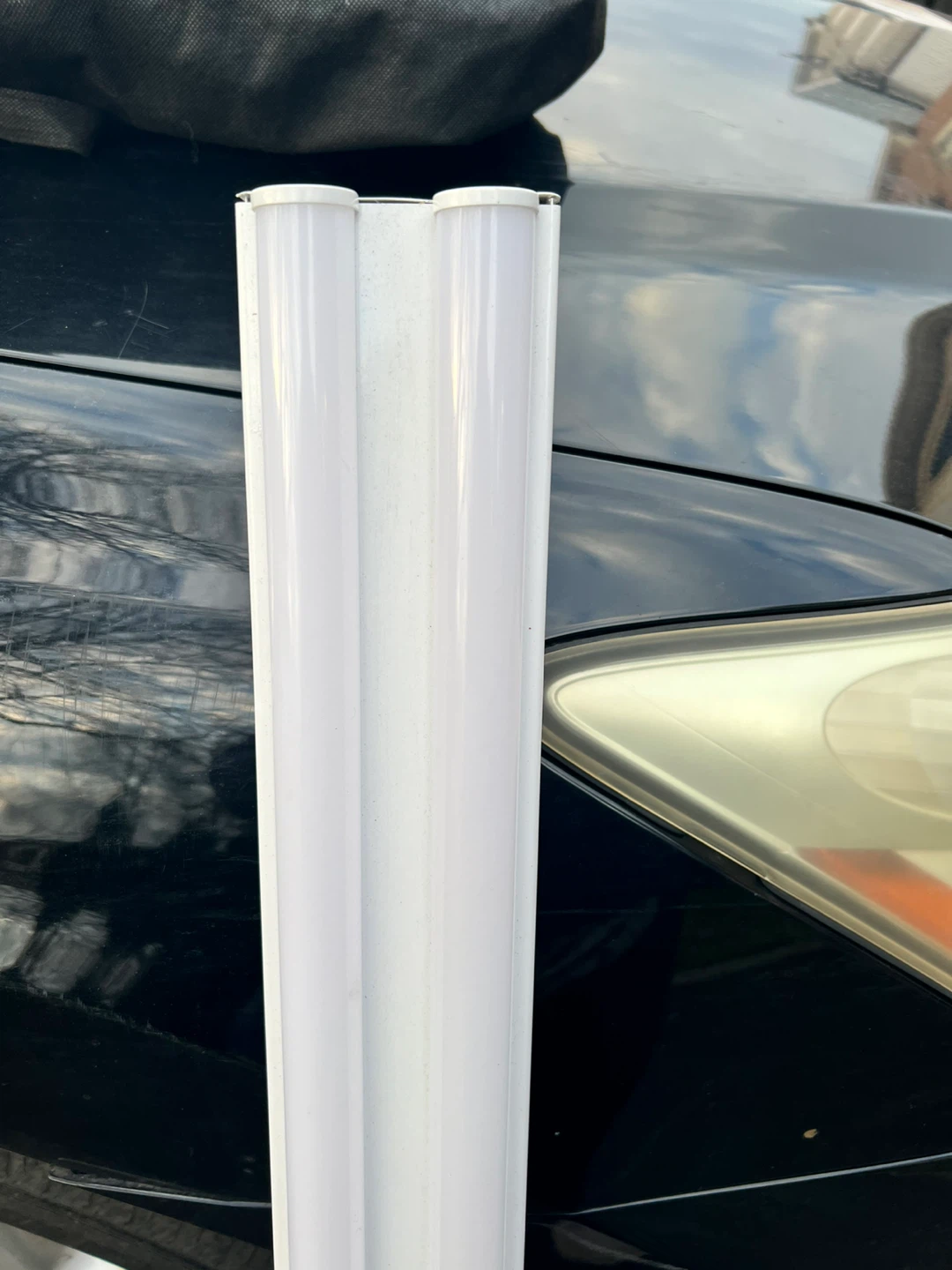 Double Tube Fluorescent Light Fixture - photo 3