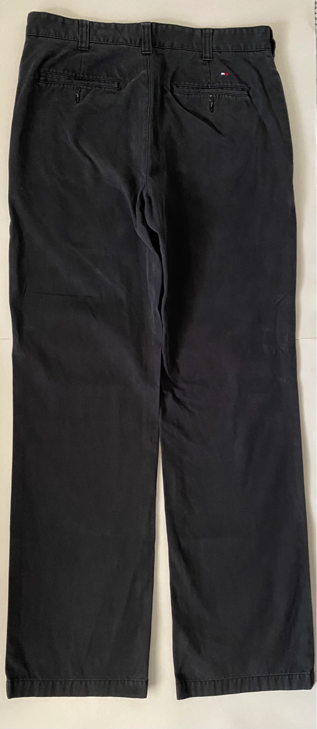 Tommy Hilfiger Men's Chinos - Size 31/34 - Black - photo 2