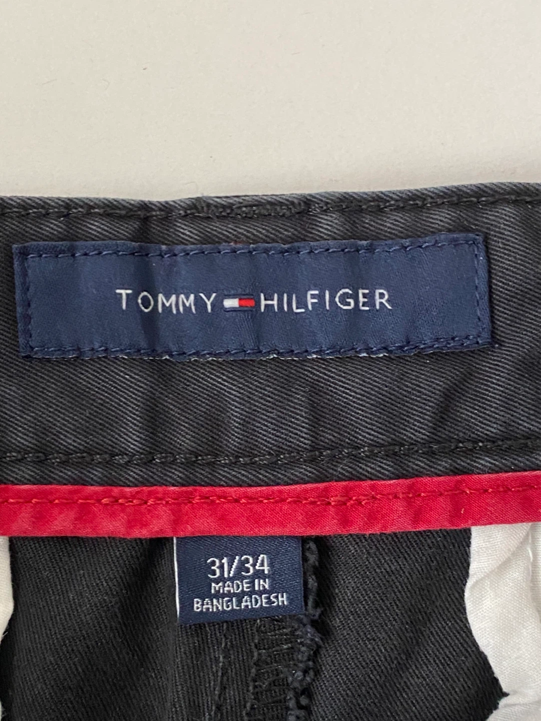 Tommy Hilfiger Men's Chinos - Size 31/34 - Black - photo 3
