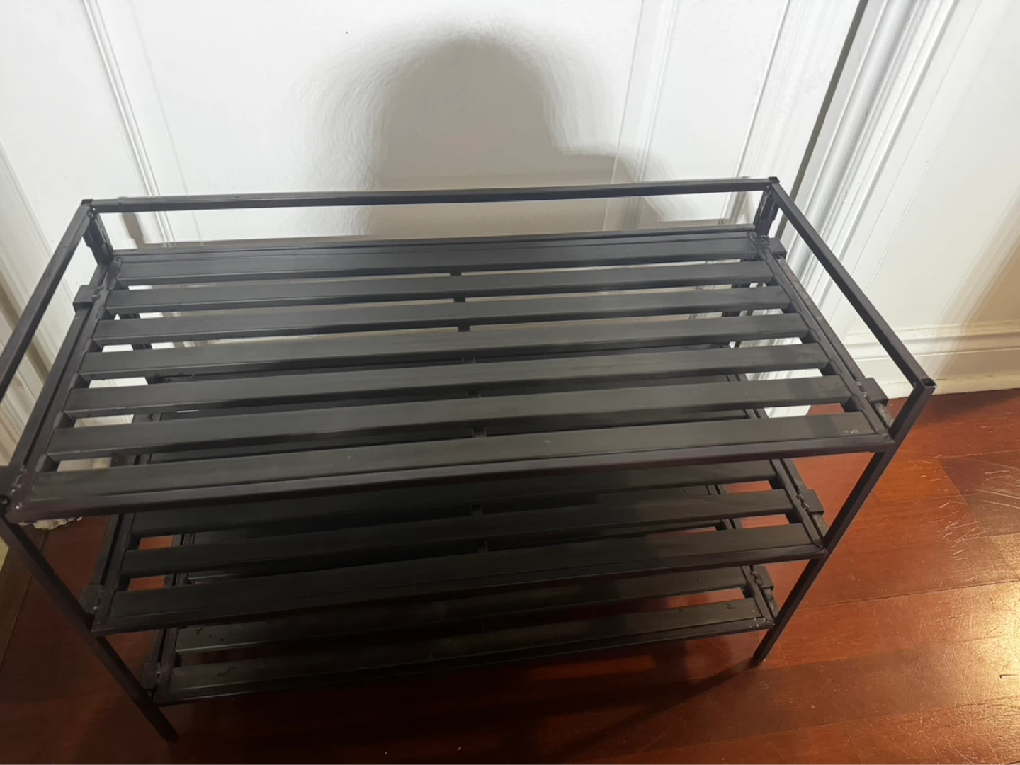 3-Tier Metal Shoe Rack - photo 3