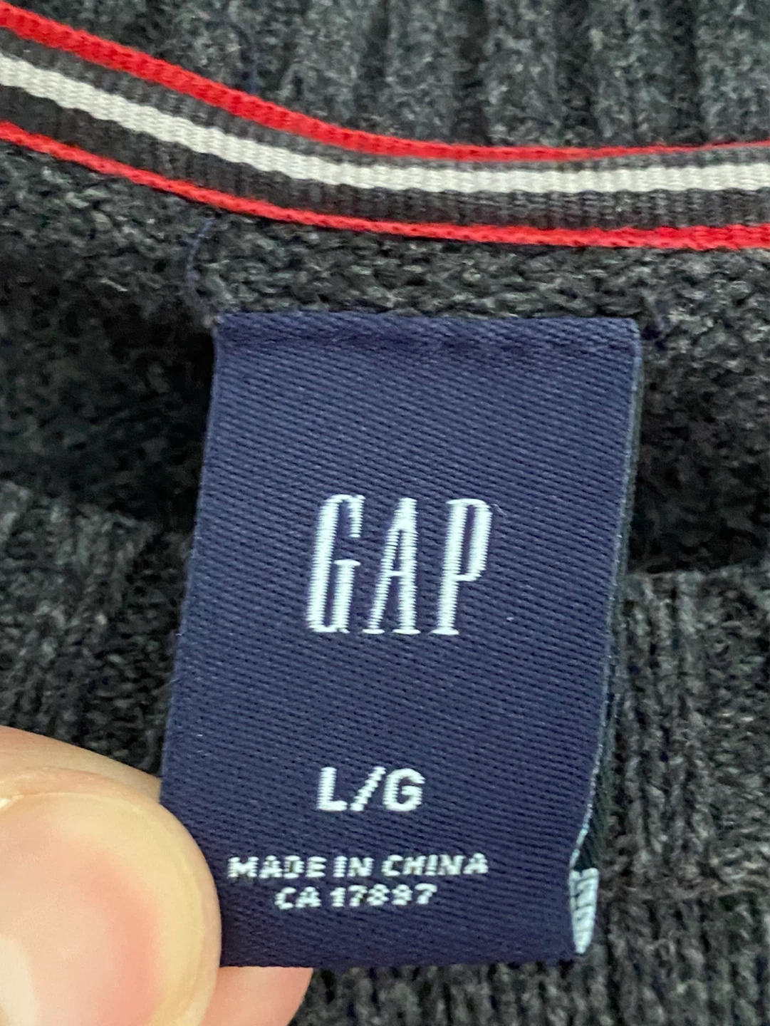 GAP Striped Crewneck Sweater L/G - photo 2