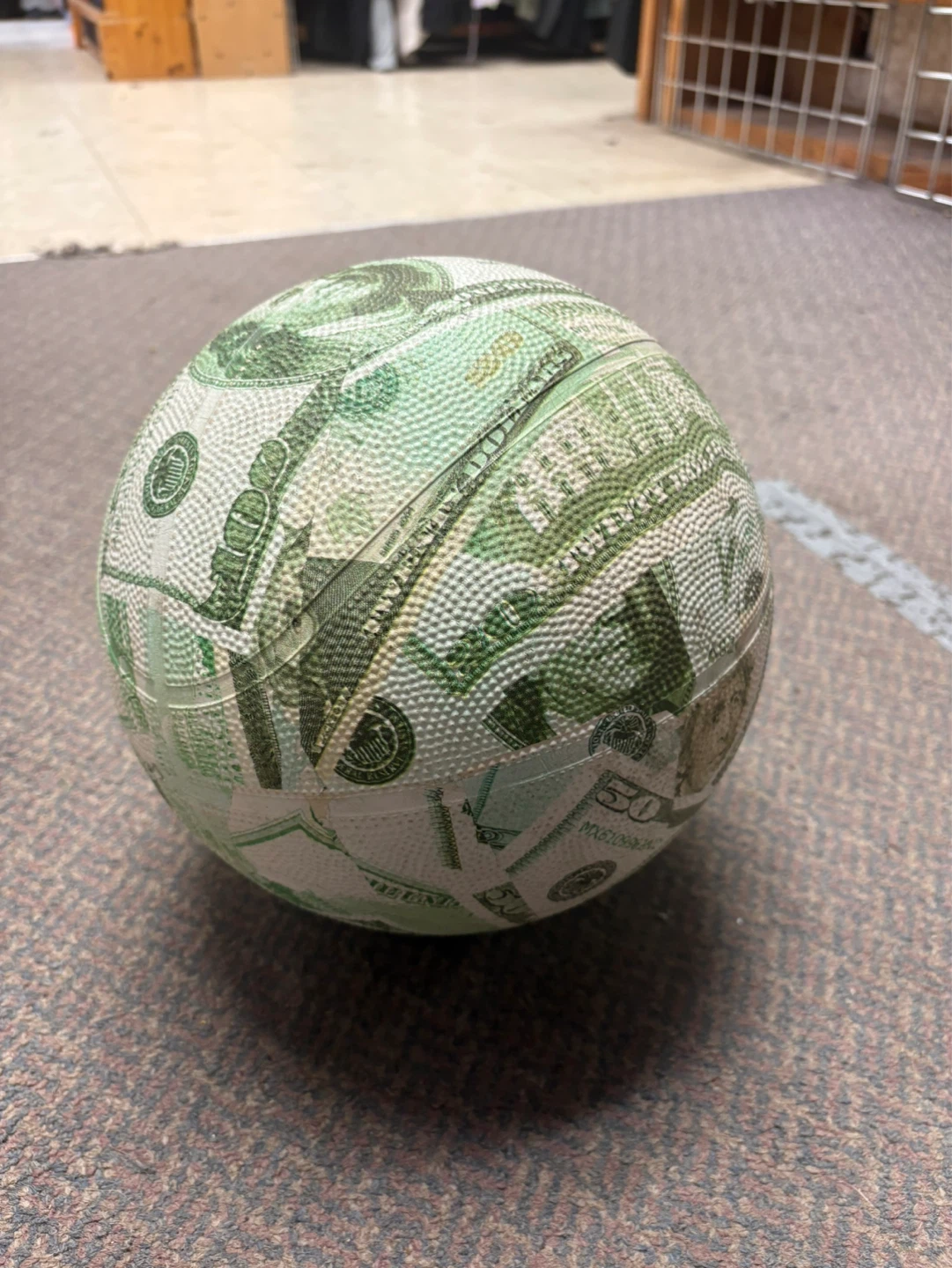 Money Print Basketball - photo 2