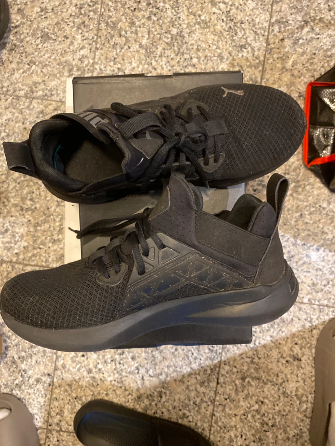 Puma Black Athletic Shoes - photo 4