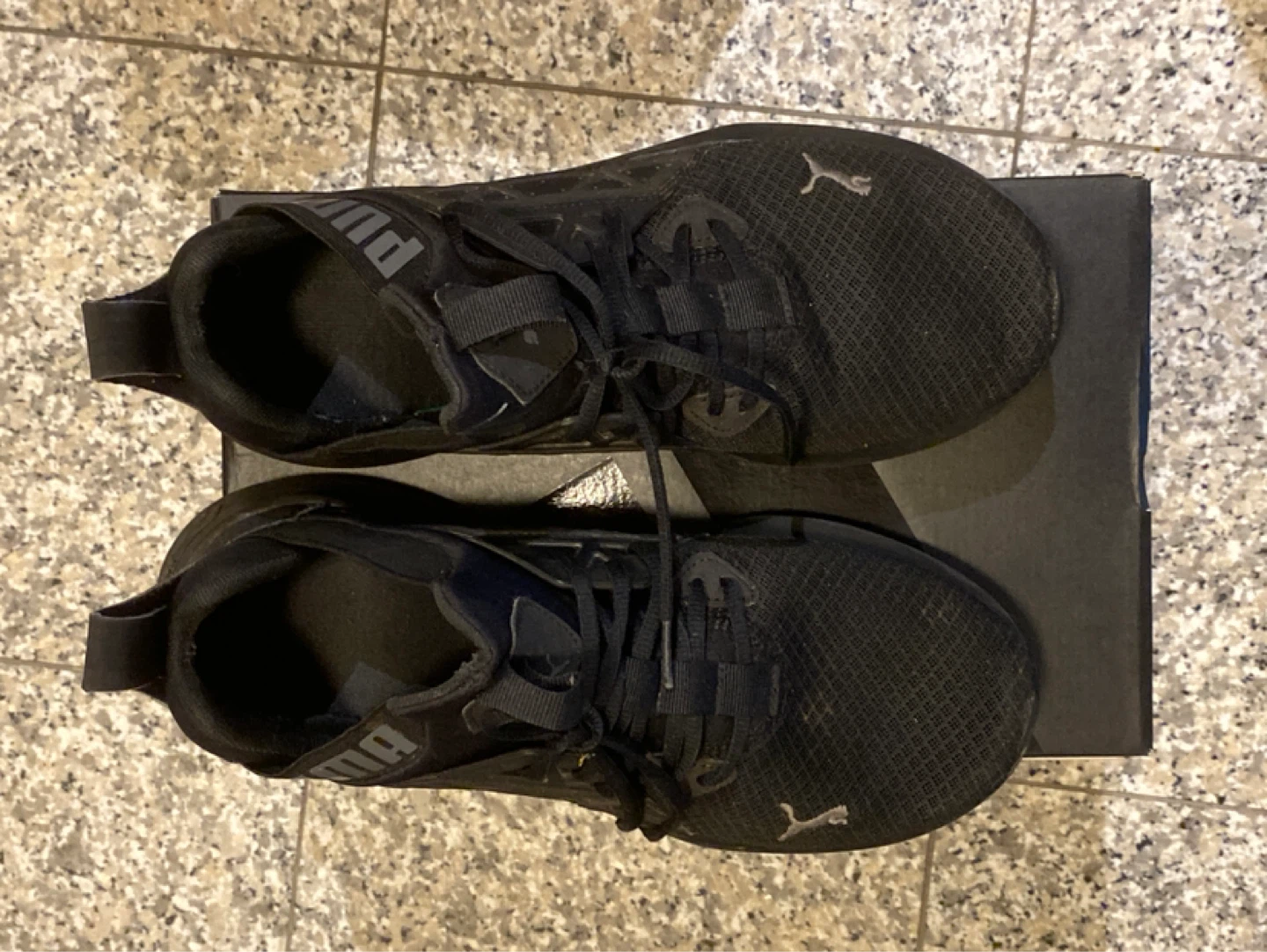 Puma Black Athletic Shoes