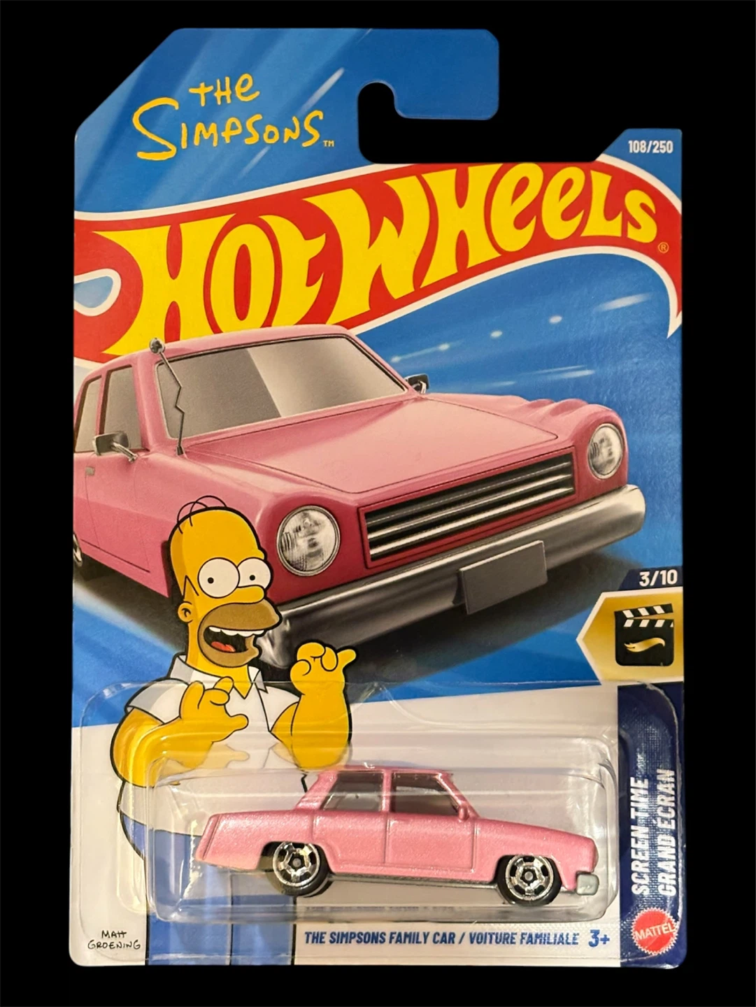 Hot Wheels The Simpsons Family Car - Screen Time