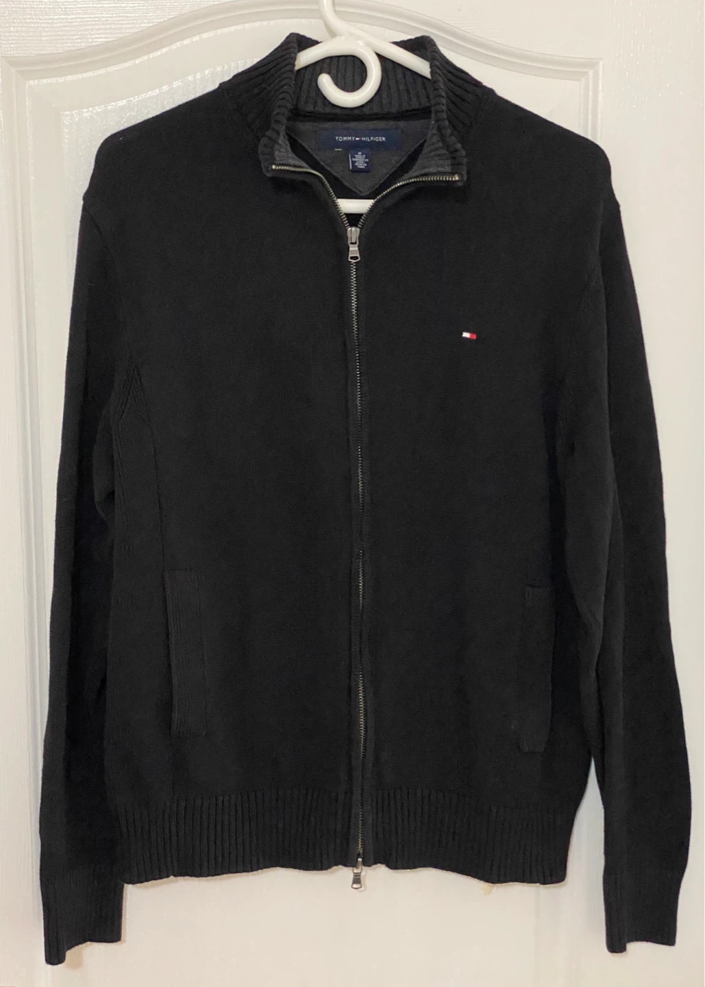 Tommy Hilfiger Full Zip Sweater - Size M