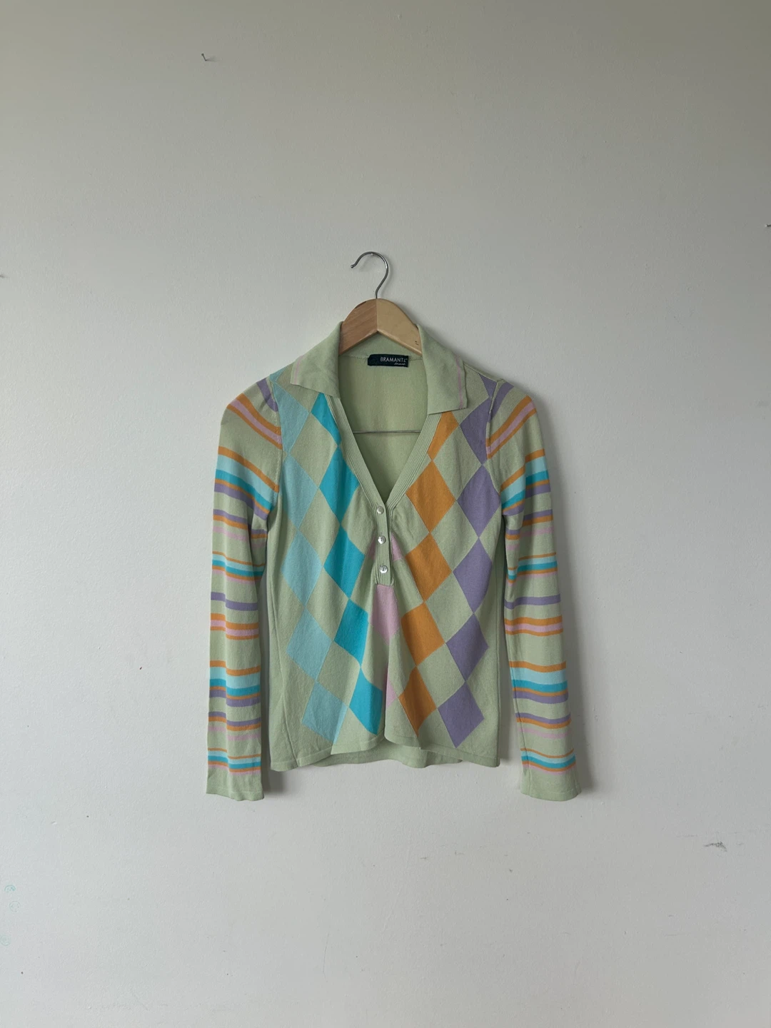MOVING SALE - Vintage multicolour button down