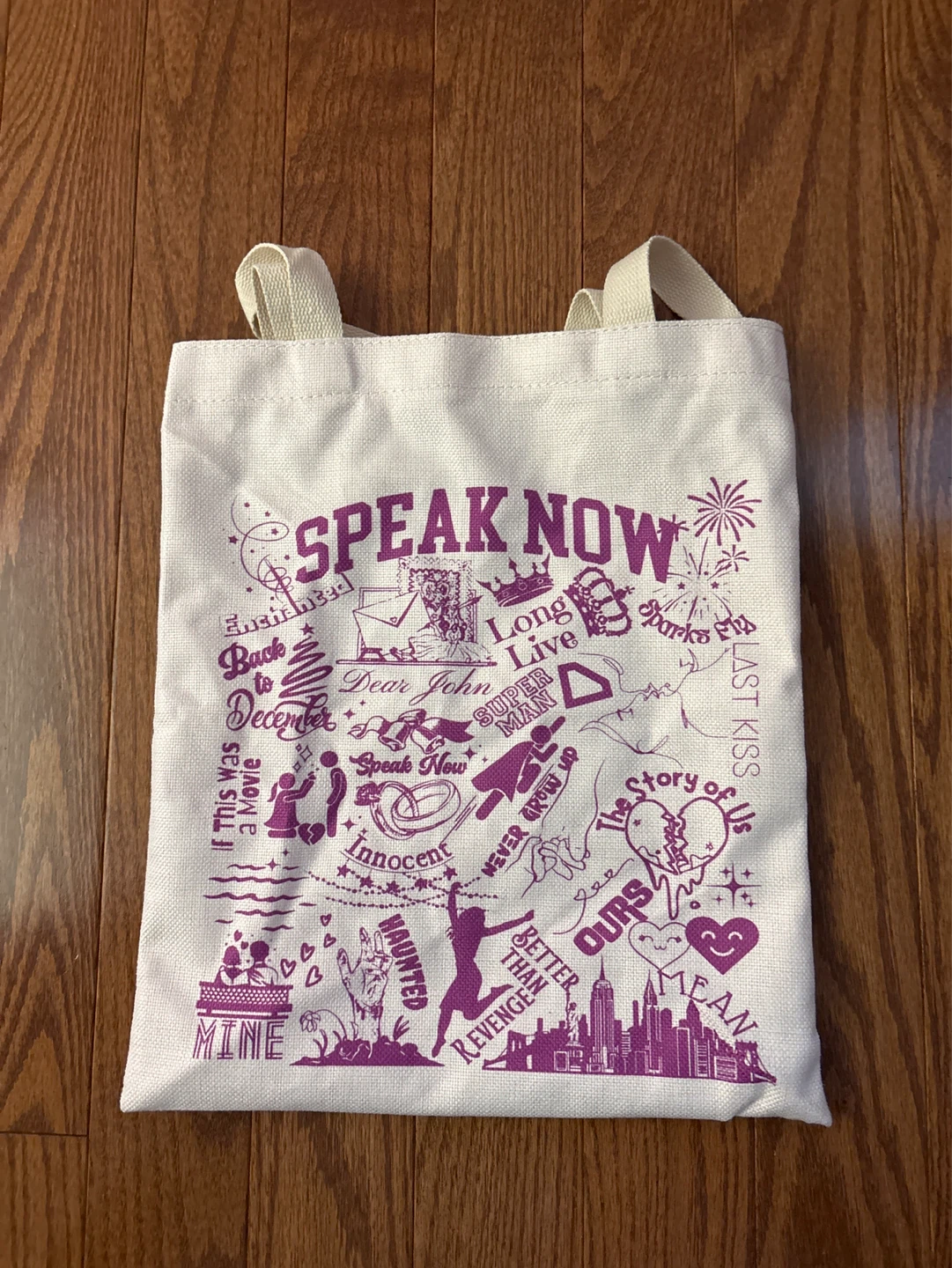Taylor swift Speak Now Tote Bag