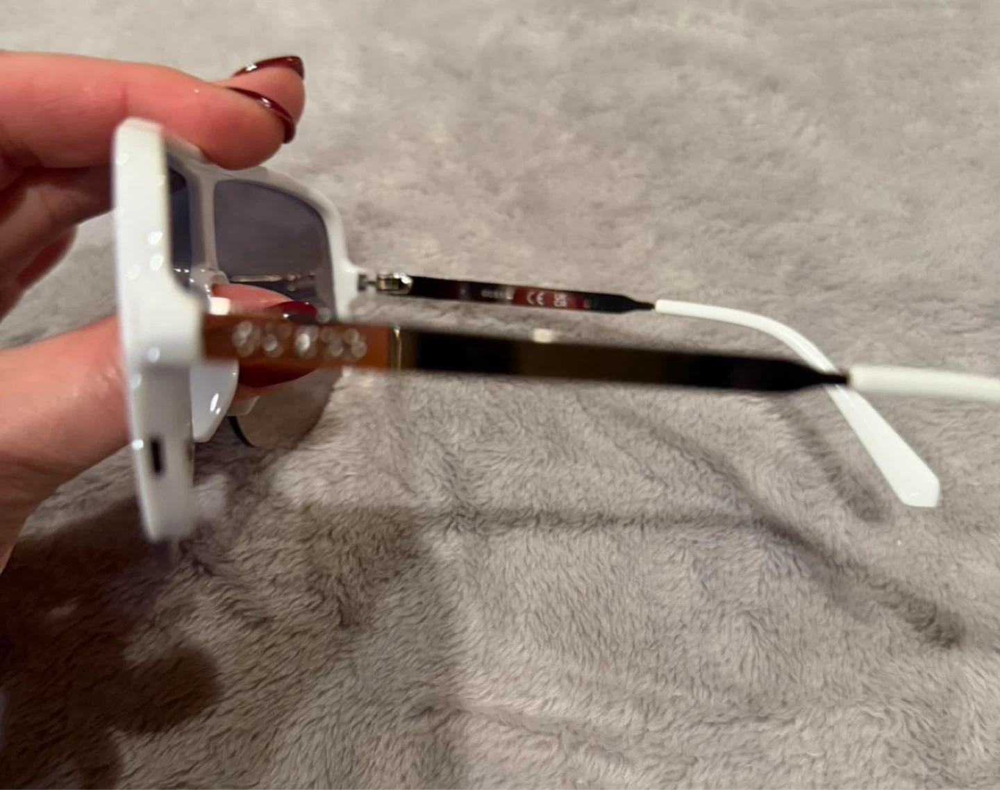 Guess Sunglasses GO00054 White/Blue Gradient - photo 3