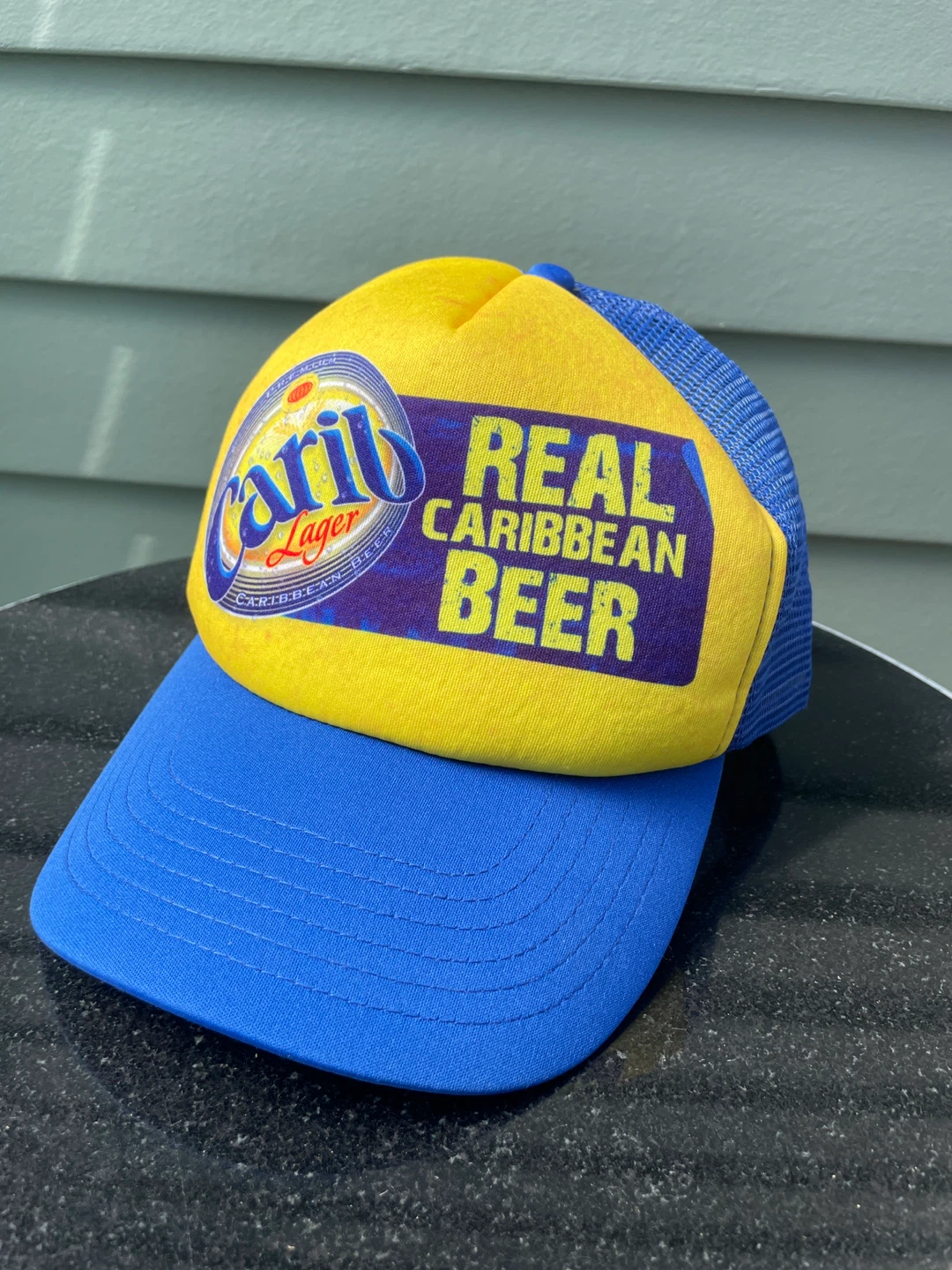 Carib Lager Trucker Hat Caribbean beer - photo 2