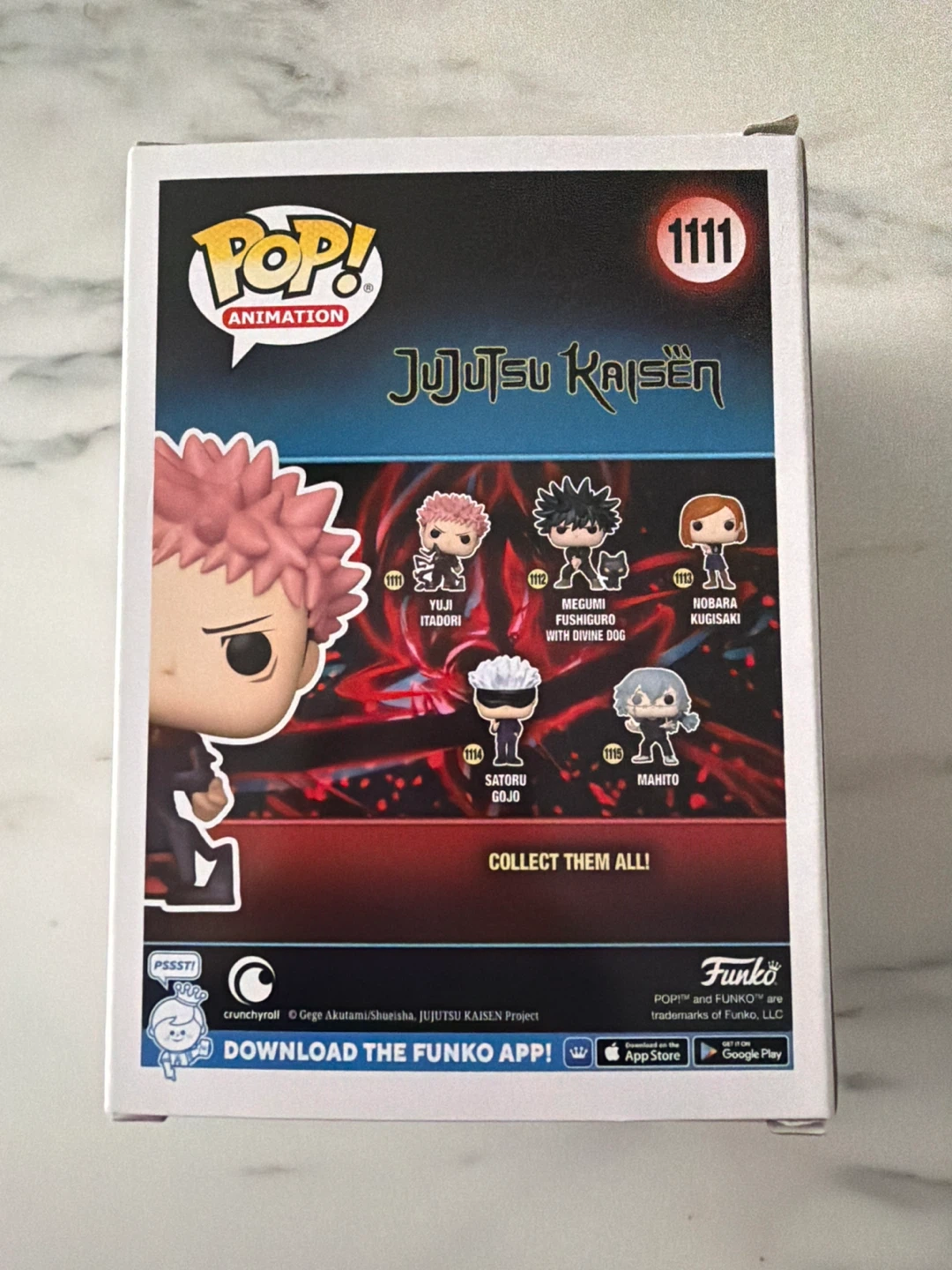 Funko Pop! Jujutsu Kaisen Yuji Itadori #1111 - photo 3