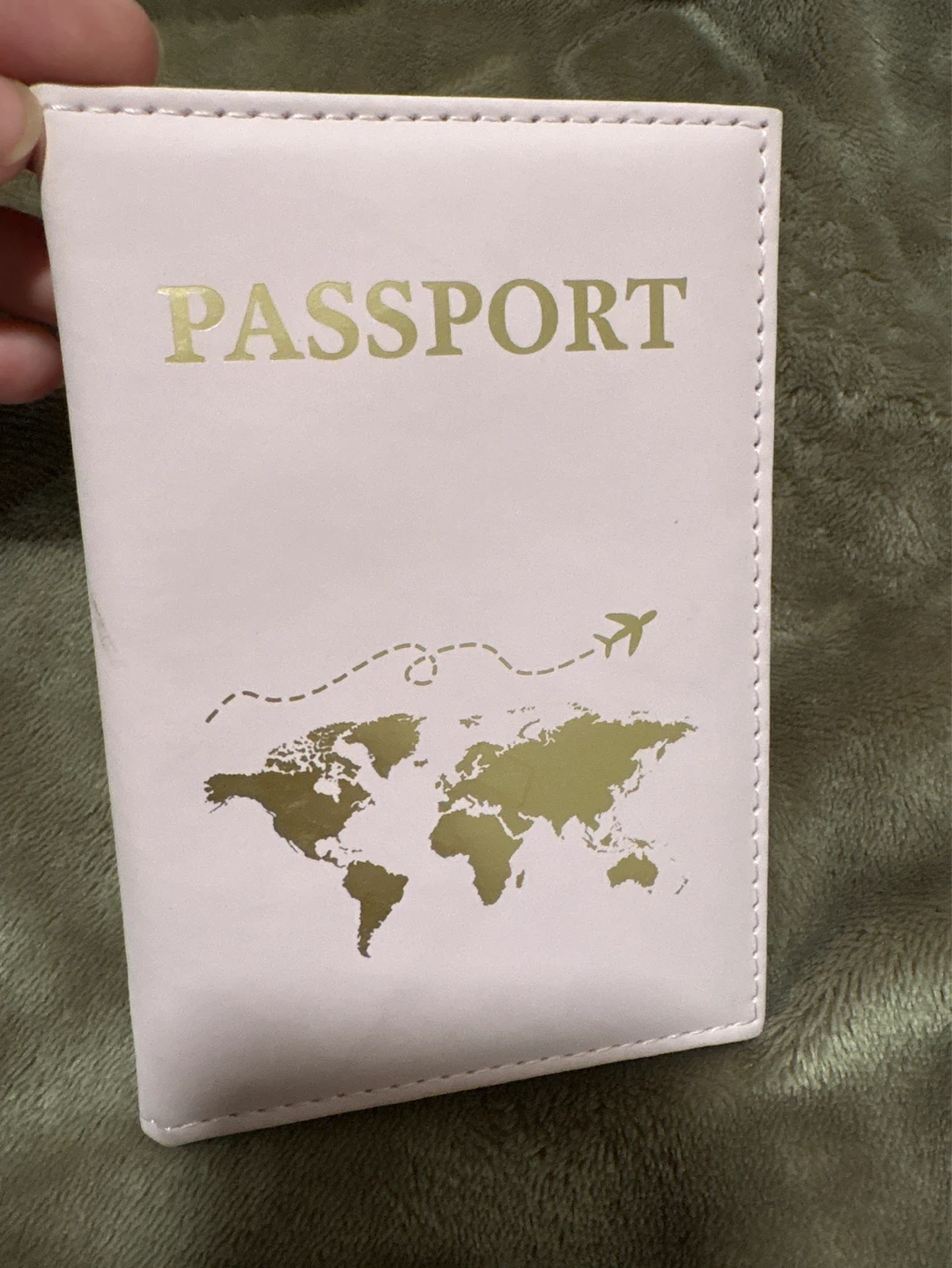 Pink Passport cover