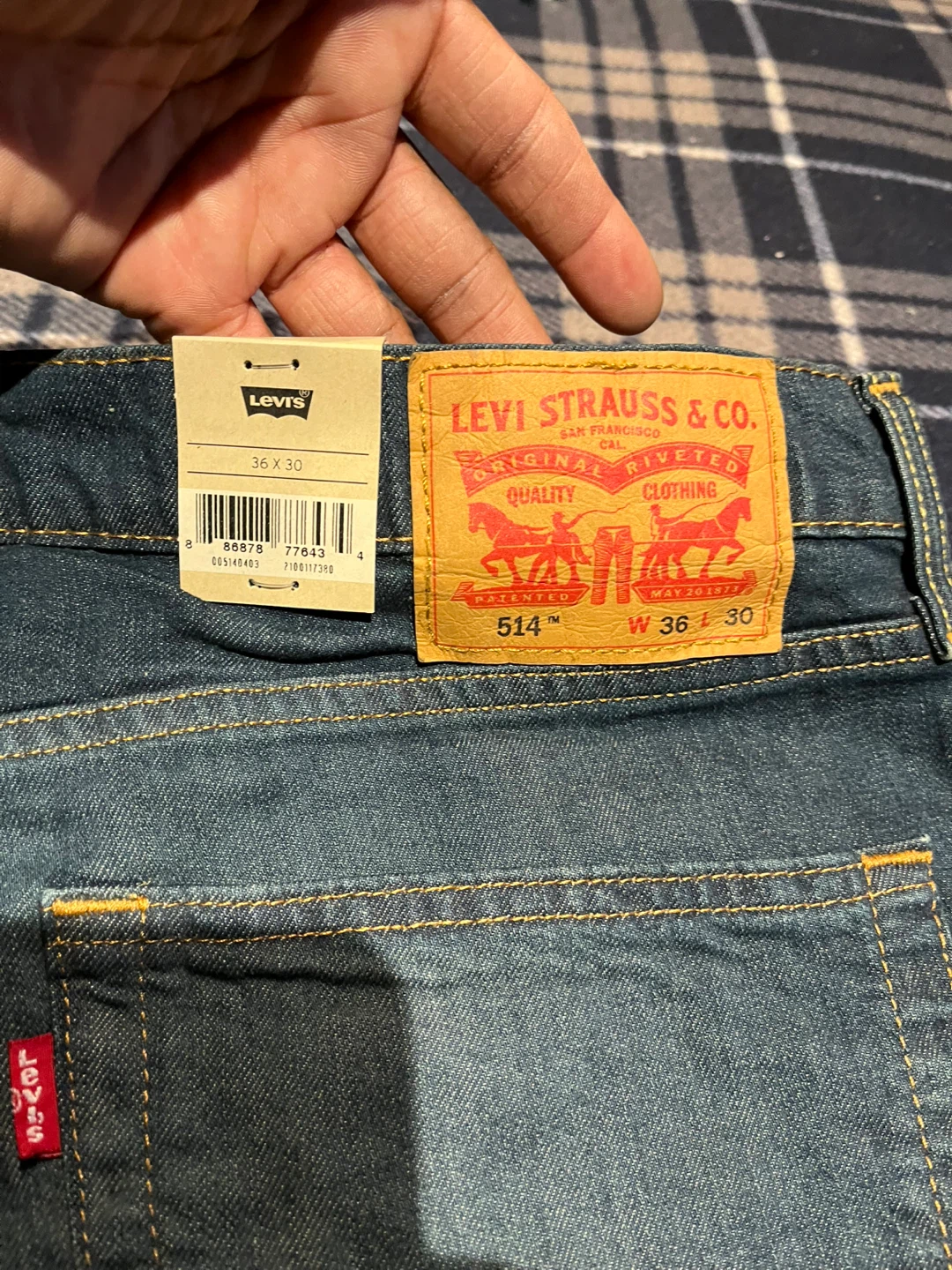 Levi's 514 Straight Jeans W36 L30. - photo 4