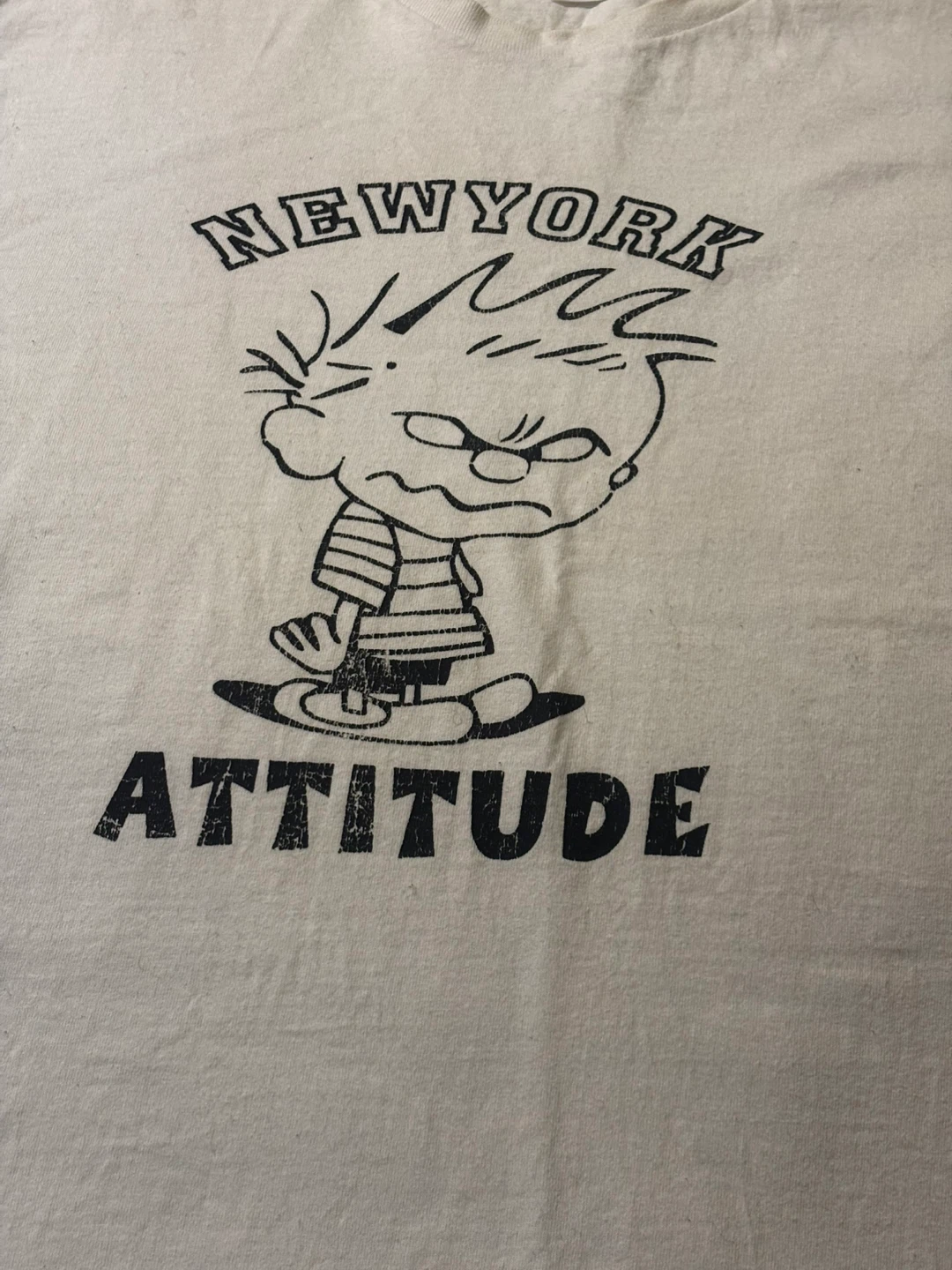 White New York Attitude Graphic T-Shirt - photo 2