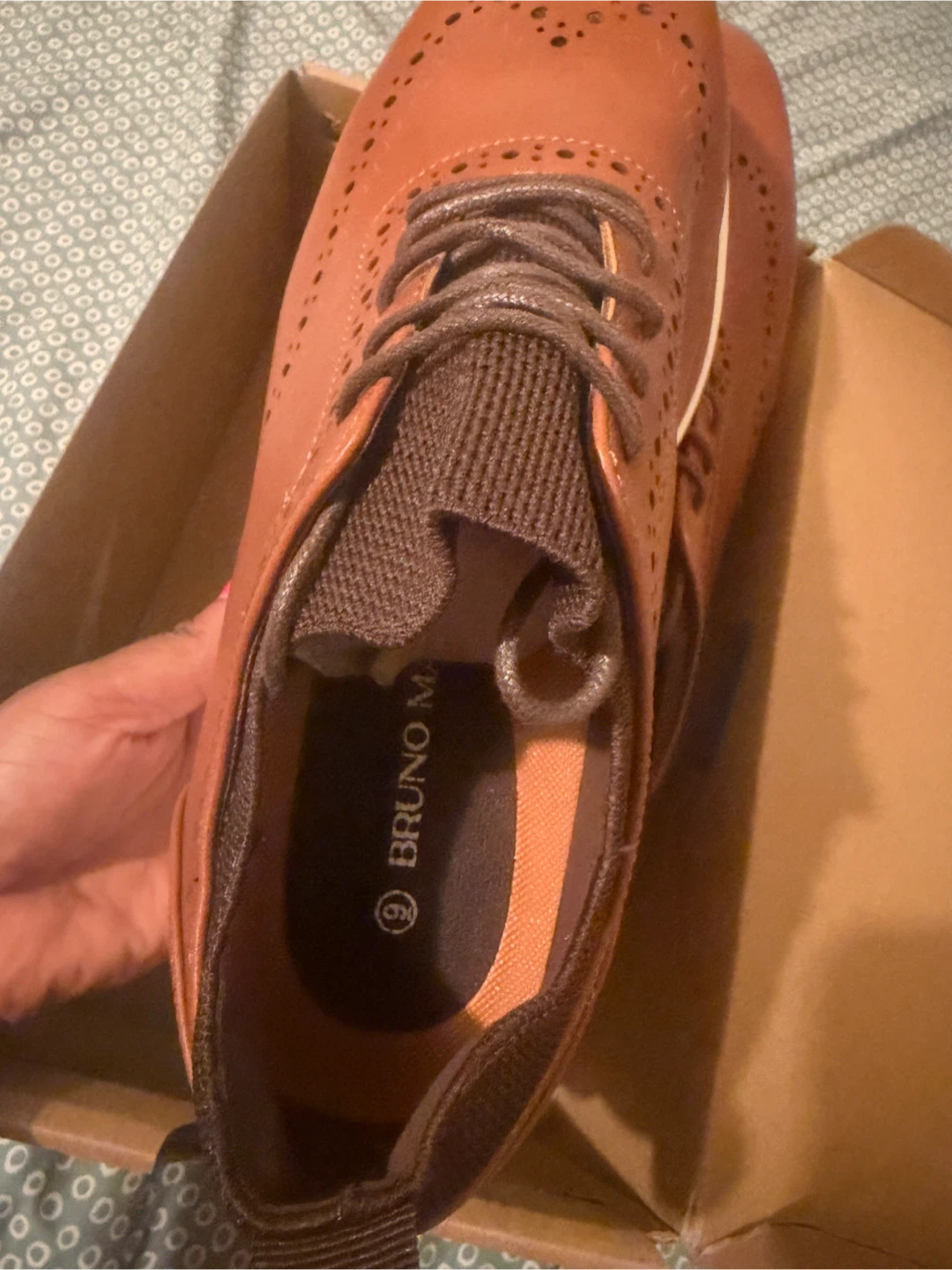 Bruno Marc Men's Wingtip Brogue Shoes - photo 3