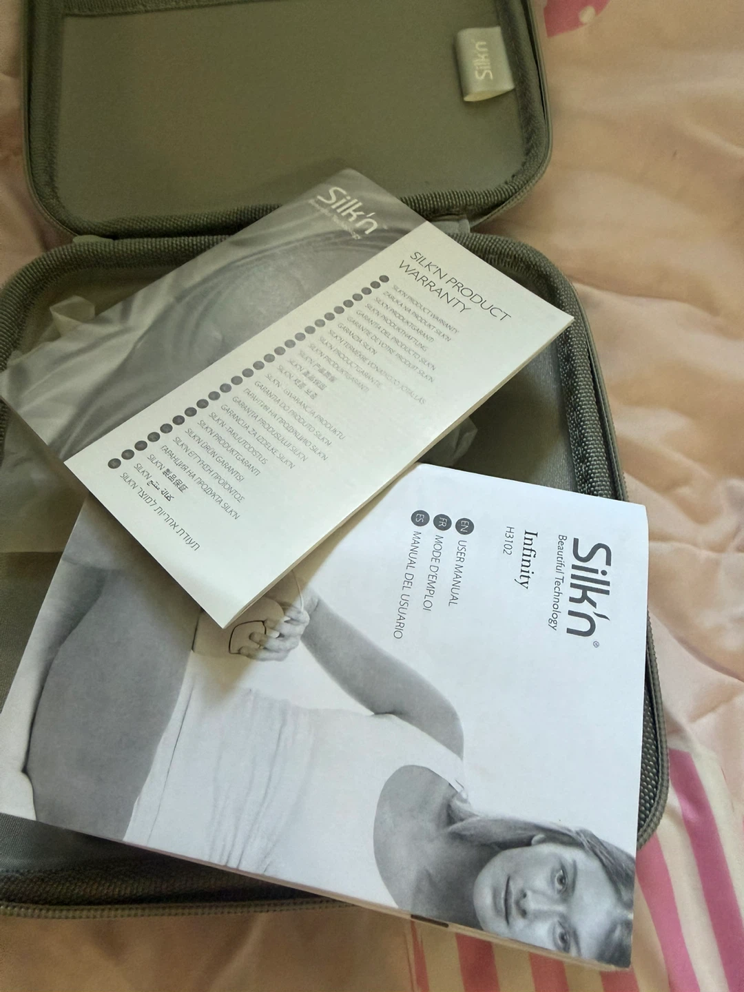 Silk’n Infinity Hair Removal Device - Like New with Case