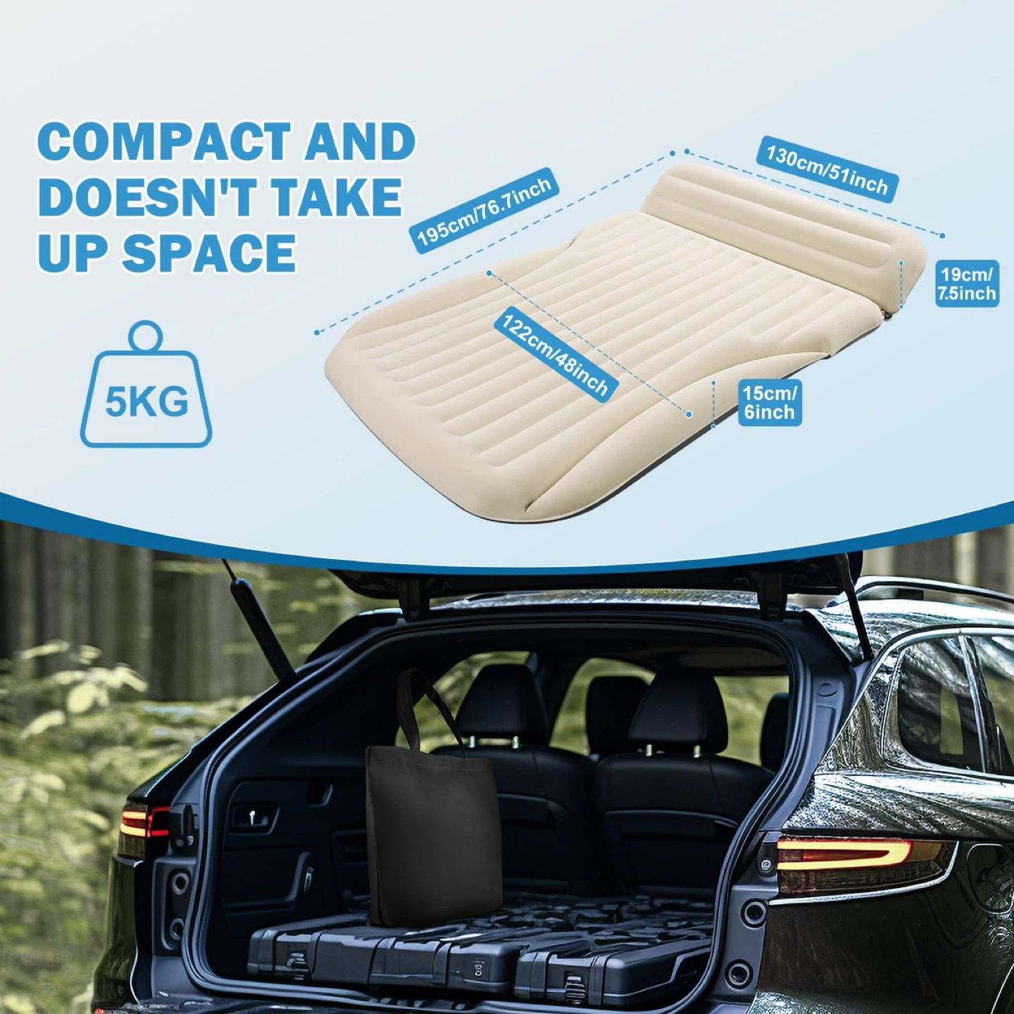 Ciremiv Car Bed w the Most Car Complete Sleeping Accessories - photo 3