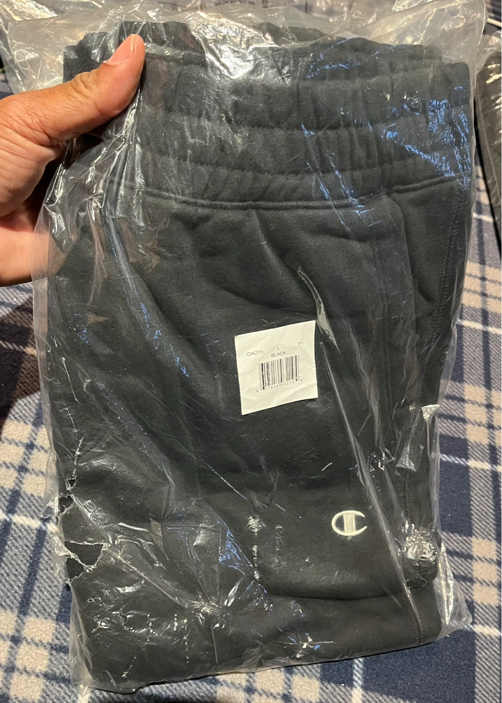 Champion Originals Sueded Fleece Jogger L Black - photo 5