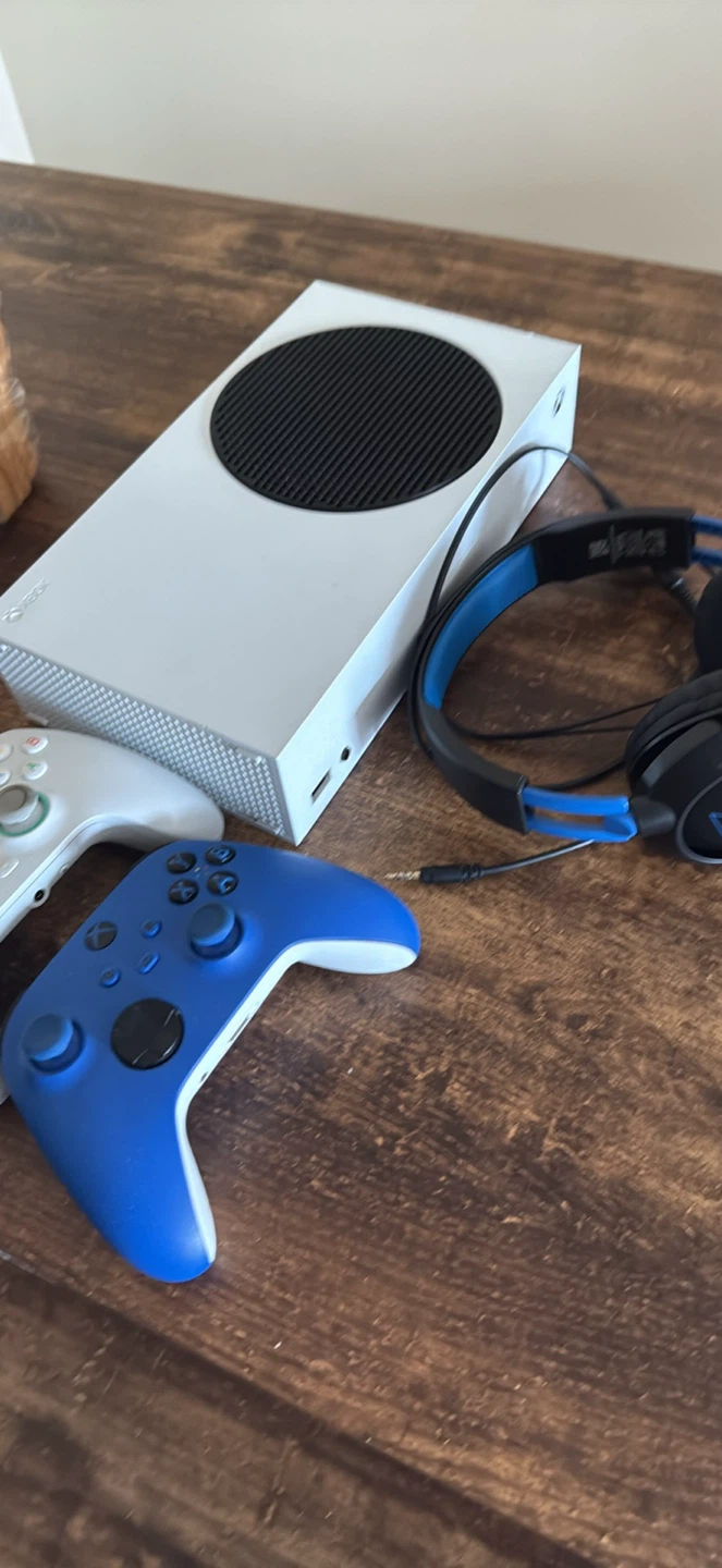 Xbox Series S Console with Controllers and Headset