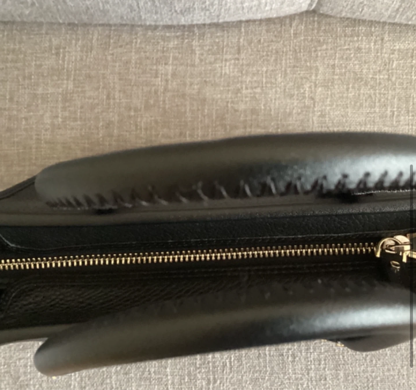 Kate Spade Black Leather Tote Bag with Strap - photo 4
