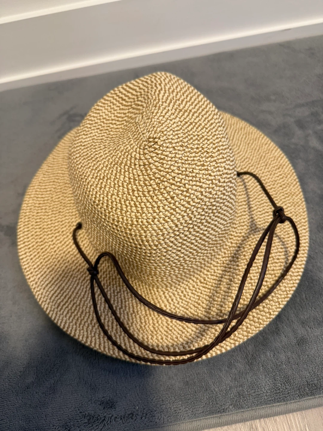 Solar Escape Straw Sun Hat with Chin Strap - photo 2
