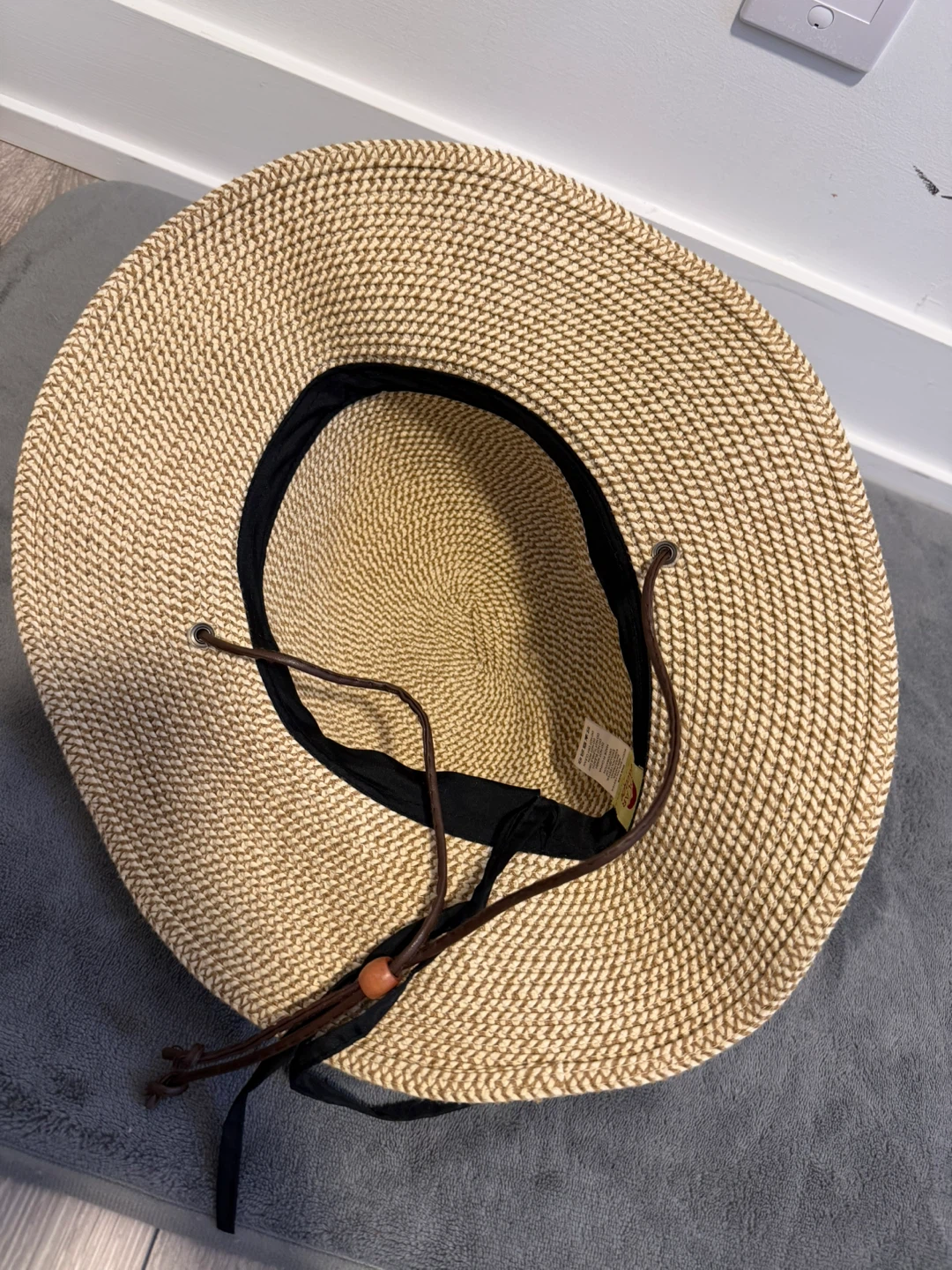 Solar Escape Straw Sun Hat with Chin Strap - photo 3