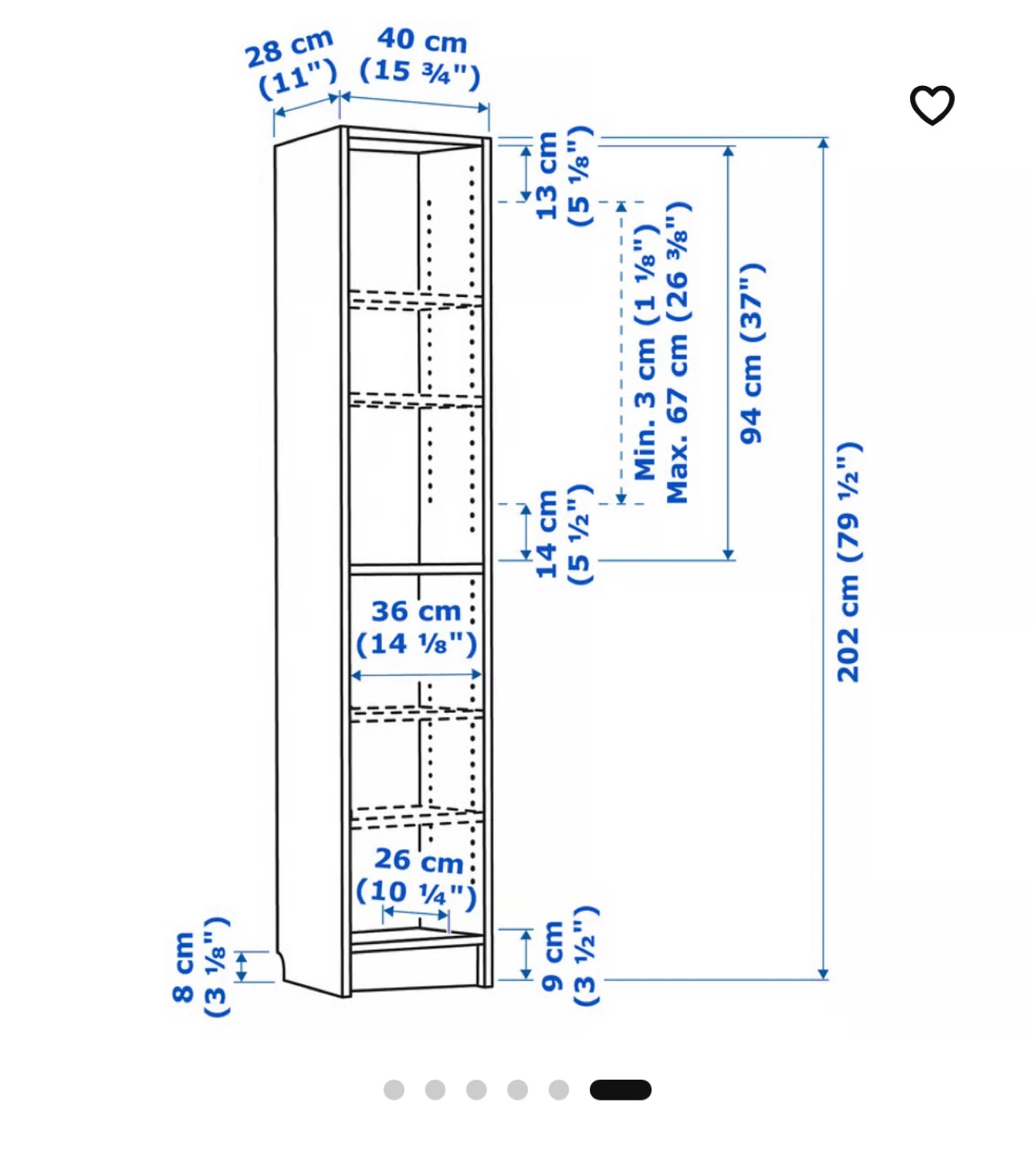 IKEA Billy Bookcase - Oak Effect - photo 4