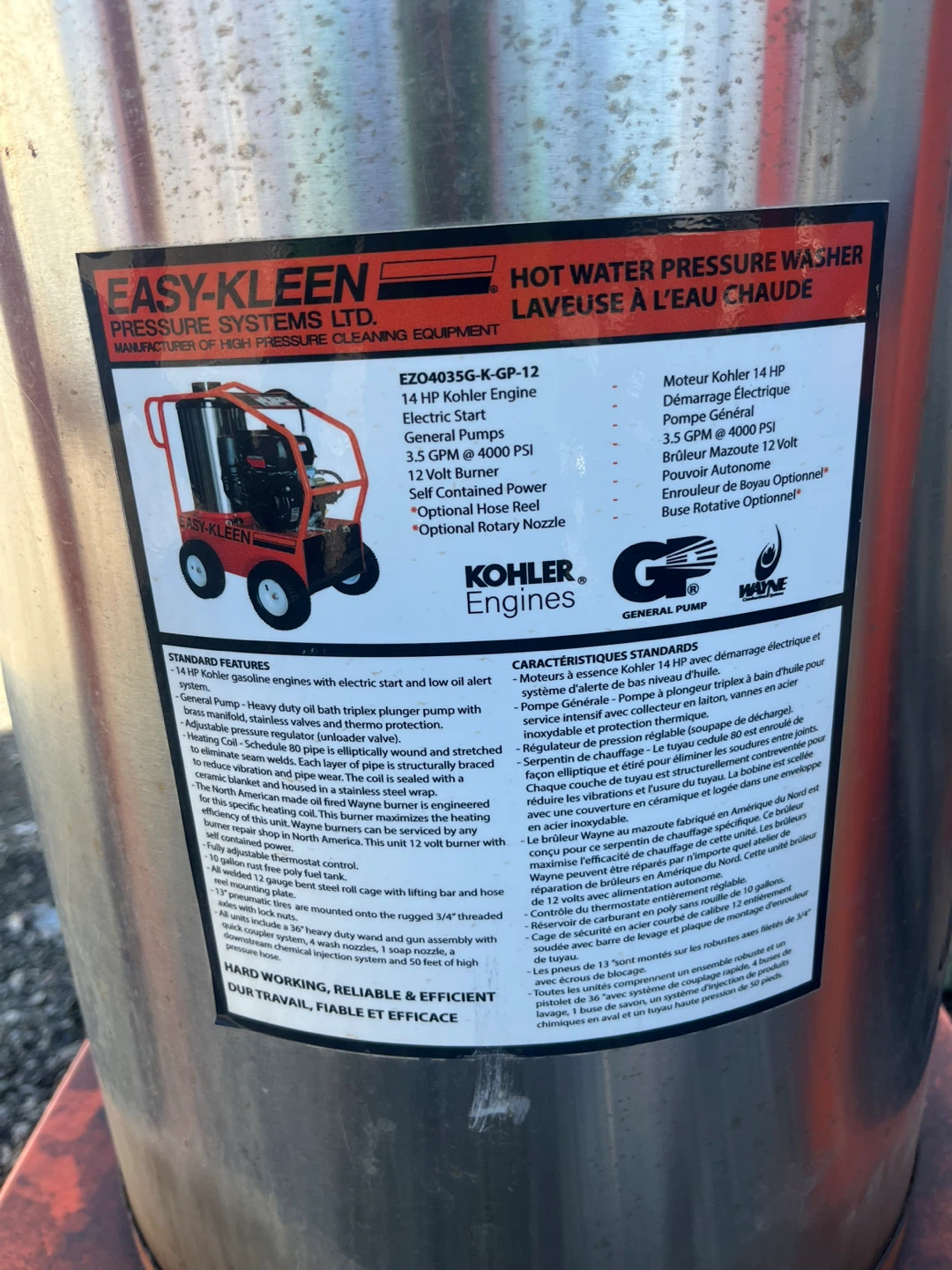 EASY-KLEEN Hot Water Pressure Washer - photo 2