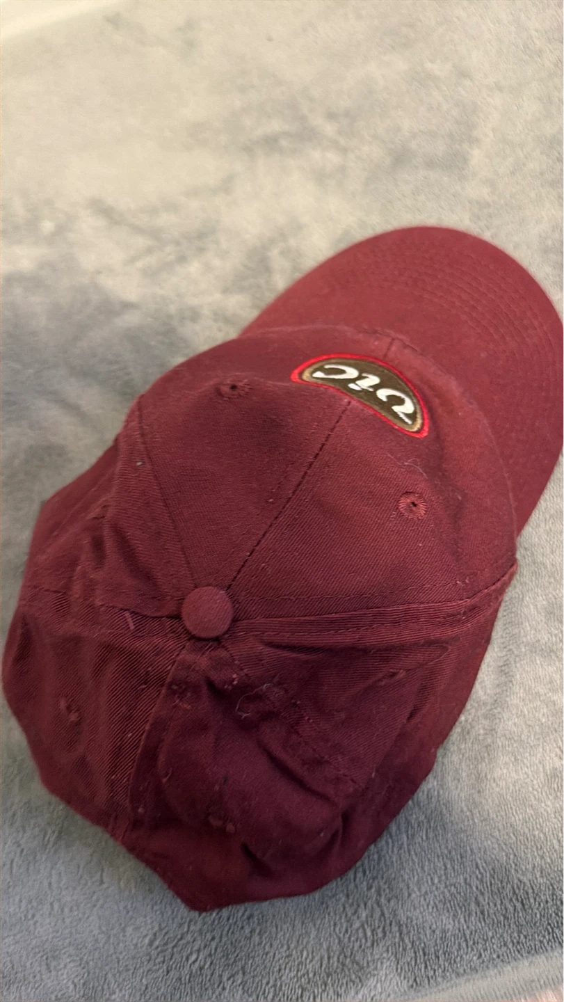 The Authentic  Baseball Cap - Burgundy - photo 2