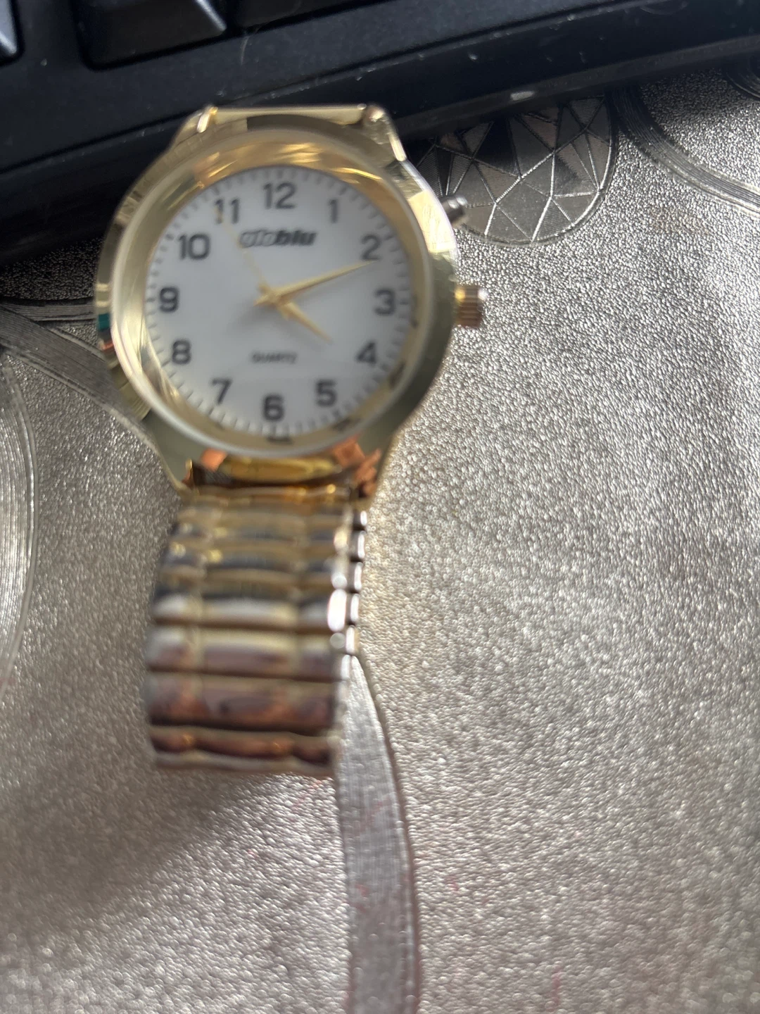 MitoBlu Quartz Gold-Tone Watch - photo 2