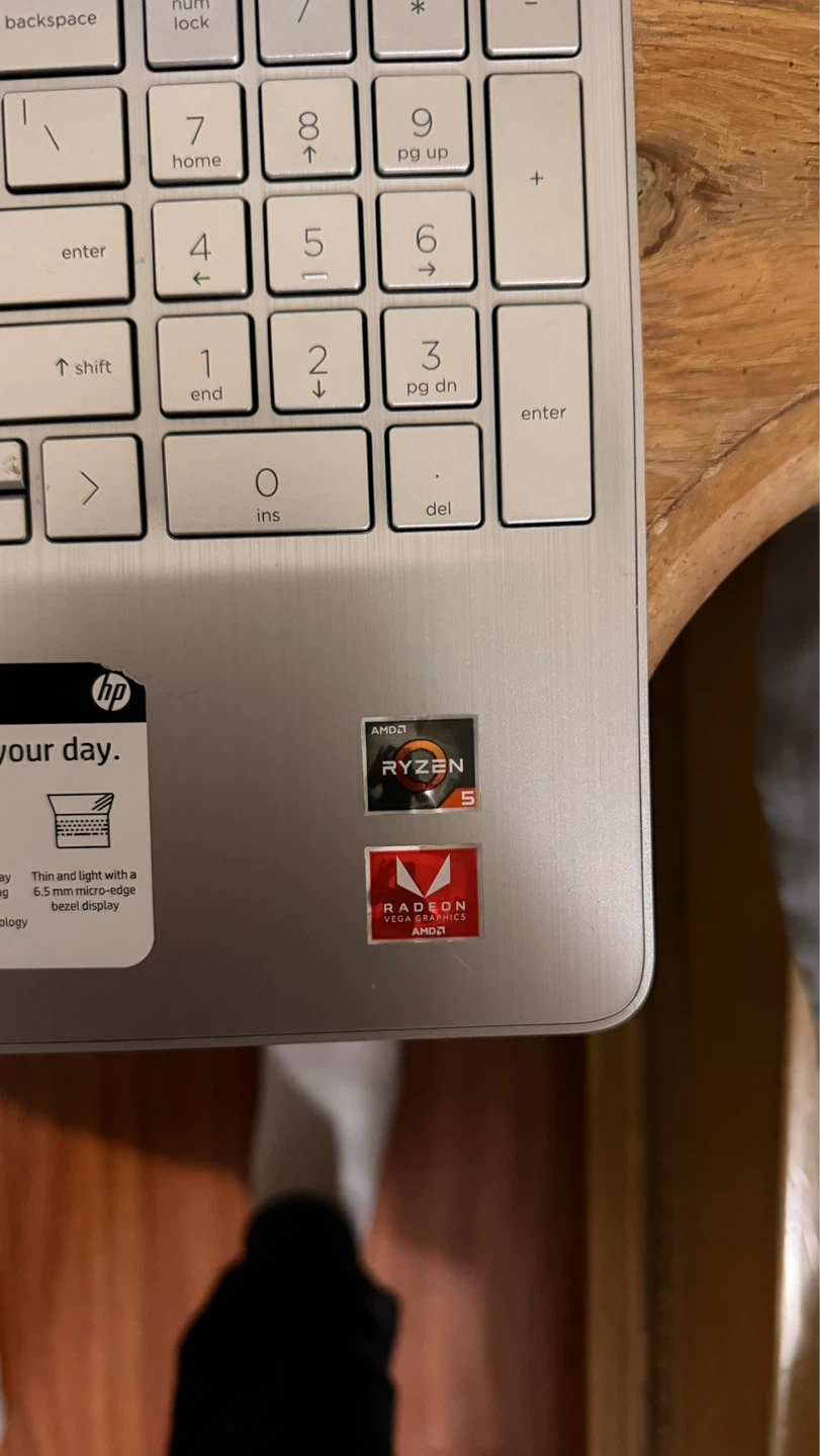 HP Laptop with AMD Ryzen 5 Processor - photo 3