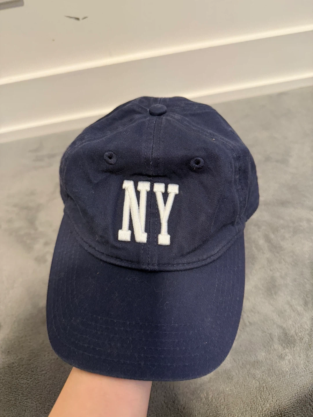 Scotch & Soda Navy Blue "NY" Baseball Cap - photo 4